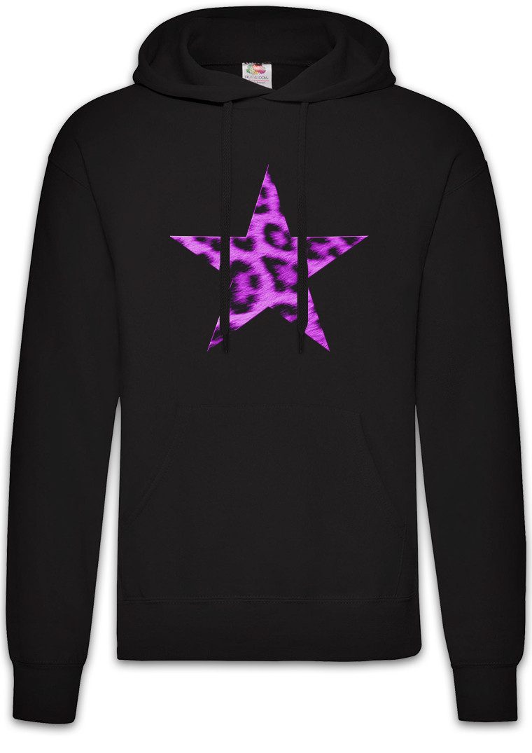 Hoodie Rockabella Star III Herren Hoodie Tattoo Nautical Rockabilly Pink