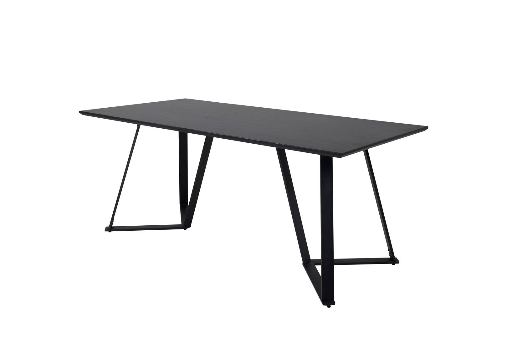 ebuy24 Esstisch Marina Esstisch 90x180cm schwarz. (1-St)