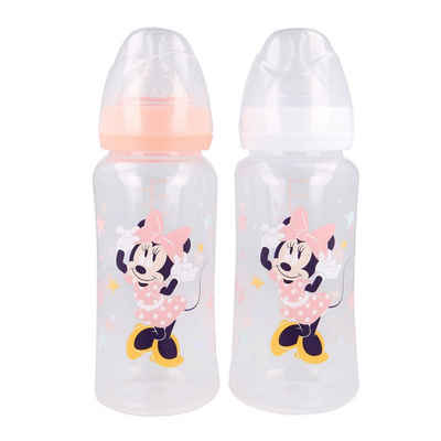 Disney Babyflasche Disney Baby Minnie Maus 2er Set Milchflasche Babyfläschchen, 360 ml