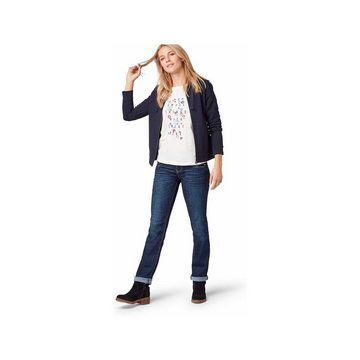 TOM TAILOR Slim-fit-Jeans dunkel-blau gerade (1-tlg)