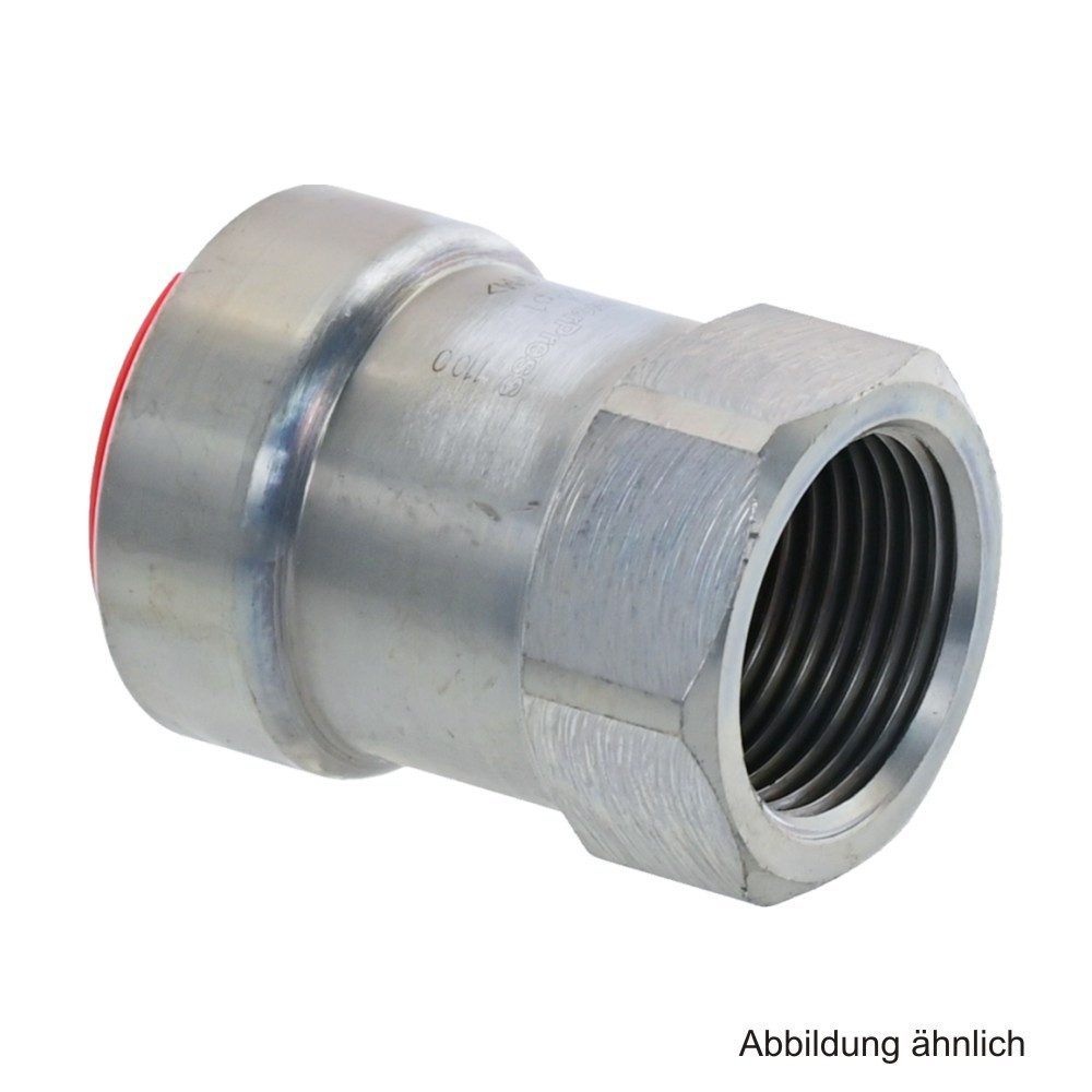 VSH Wasserrohr VSH PowerPress C9402 Übergangsmuffe mit IG, 1" x Rp1"
