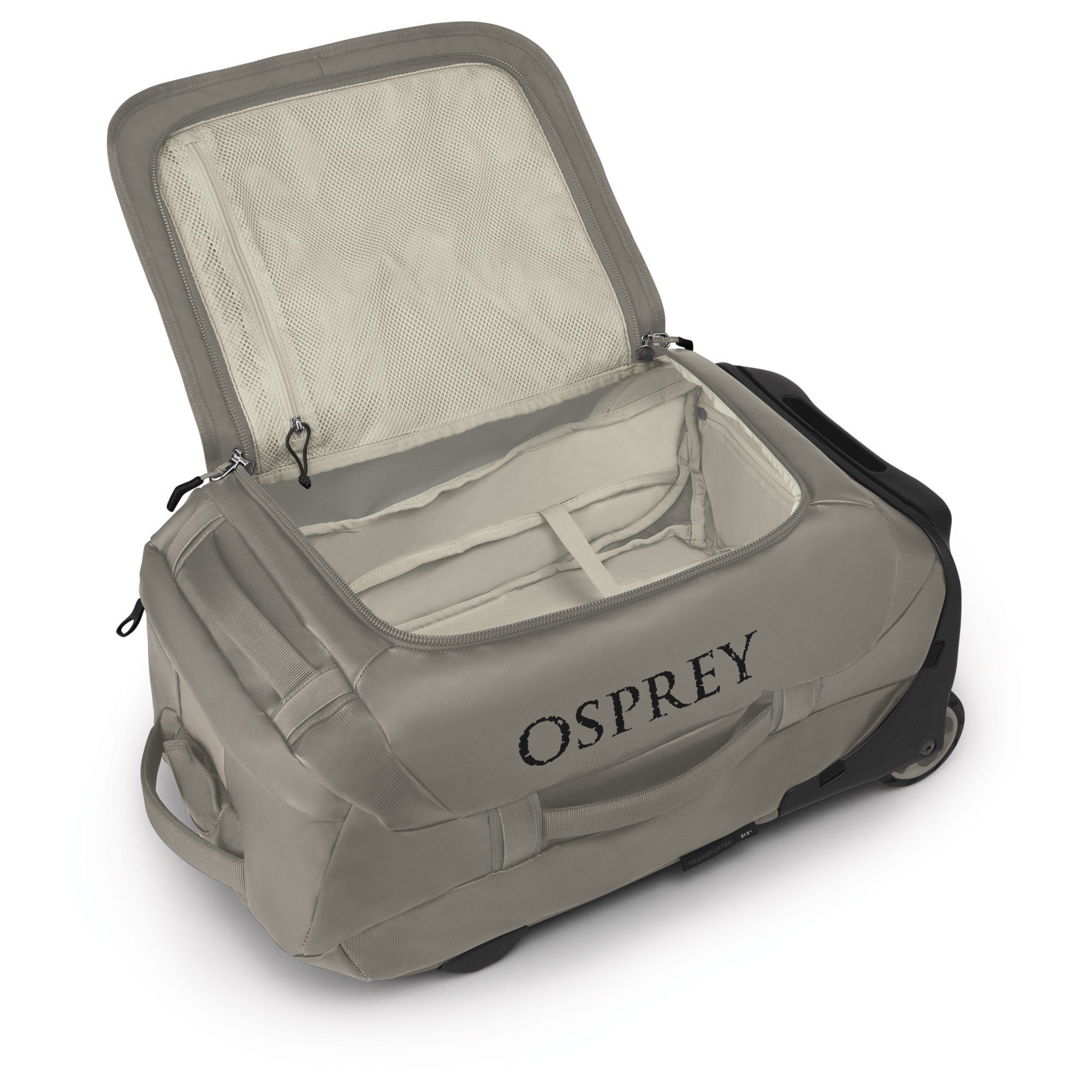 Reisetasche tan Rollenreisetasche - Rolling concrete cm 40 Transporter (1-tlg) 60 Osprey