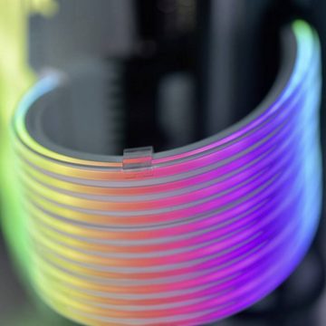 Lian Li Gaming-Gehäuse Strimer Plus V2 Triple 8-Pin RGB VGA-Kabel