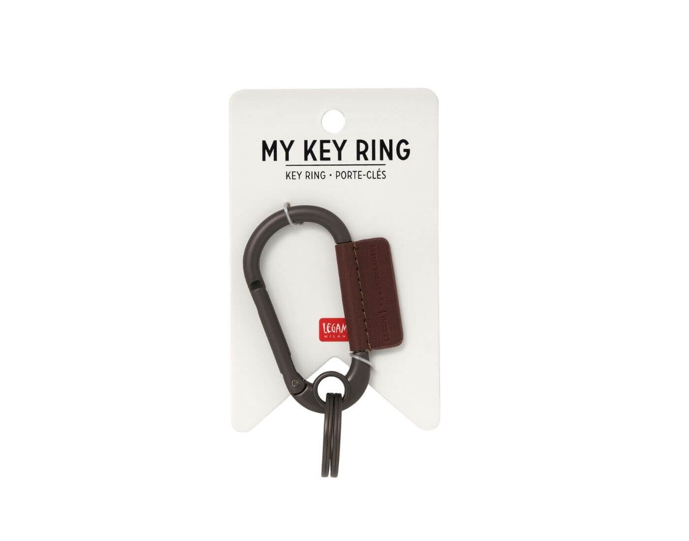 Legami Schlüsselanhänger Karabinerhaken-Schlüsselanhänger - My Key Ring