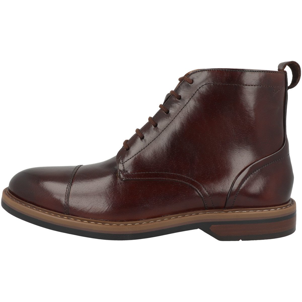 Clarks Aldwin Cap Herren Schnürboots Stiefeletten, Stiefel, Winterstiefel, günstig online kaufen