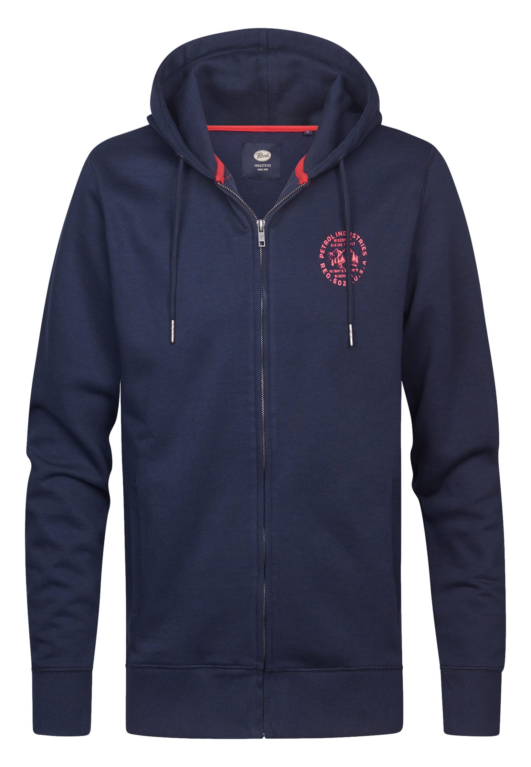 Petrol Industries Sweatjacke Sweatjacke Sweatshirtjacke (1-tlg)