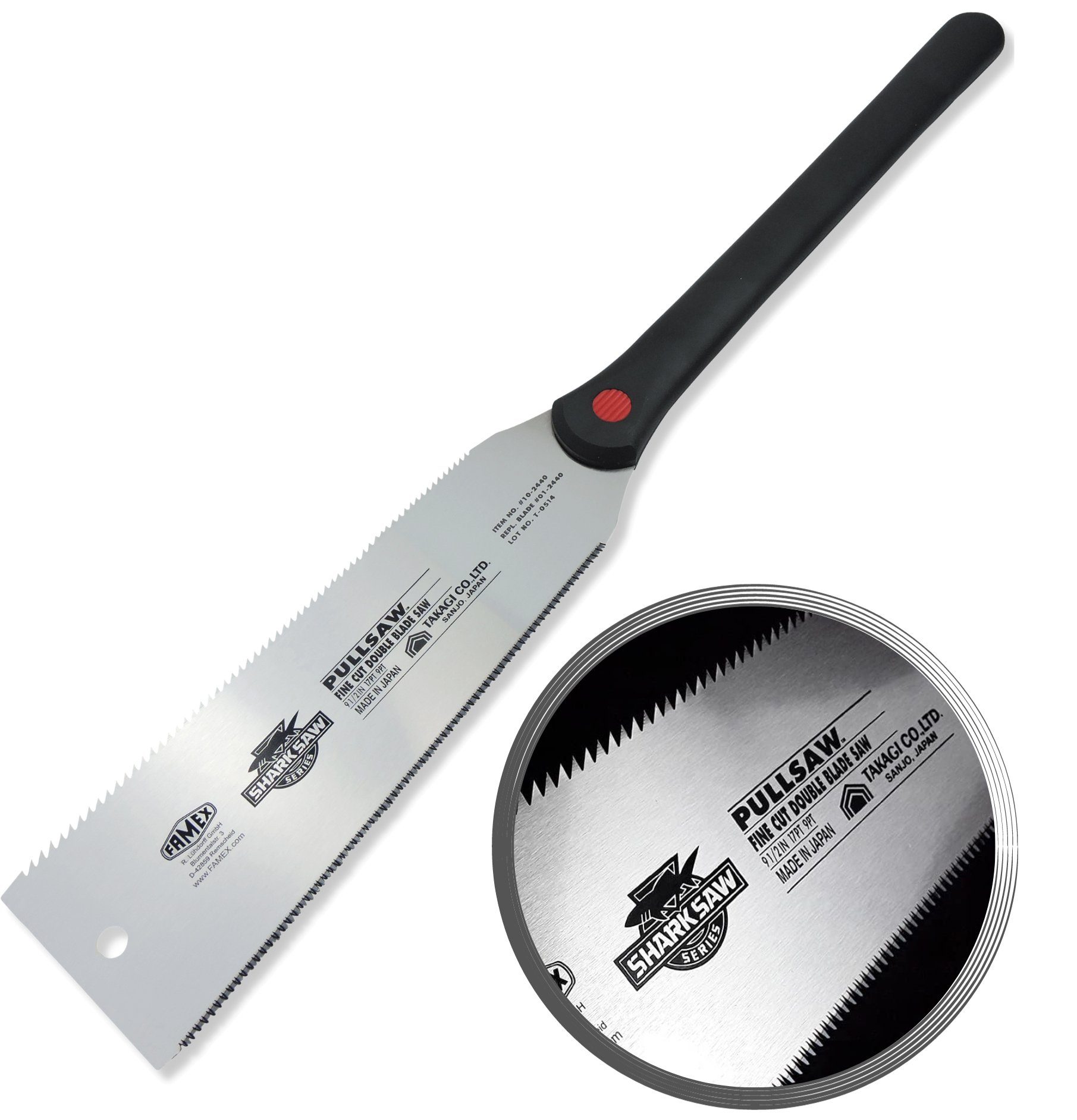 FAMEX Japansäge 5510 Zugsäge Ryoba 240mm günstig online kaufen