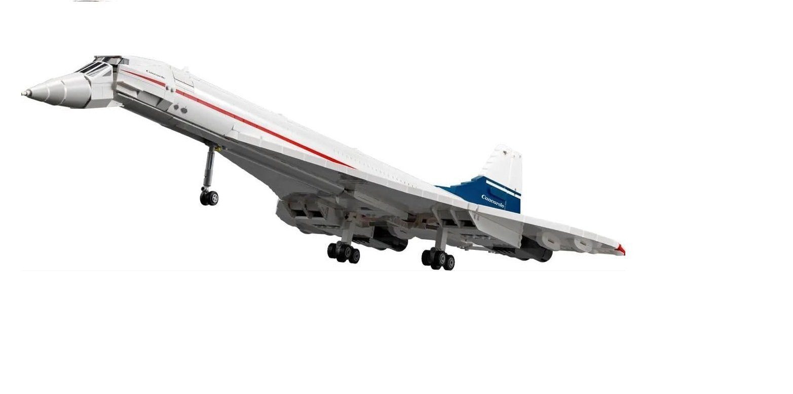 LEGO® LEGO Icons - Concorde (10318) inkl. Acryl Vitrine Spielbausteine, (2083 St)