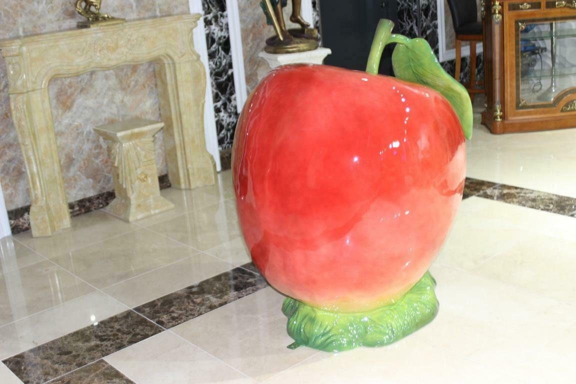 Äpfel JVmoebel Aussteller Sofort Apfel Statue Skulptur Obst Deko Garten Statue