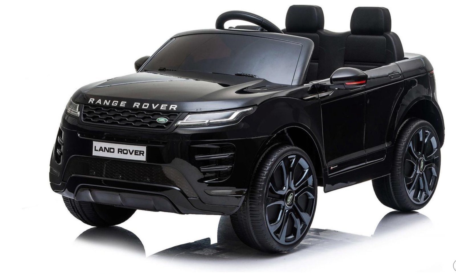 Toys Store Elektro-Kinderauto Range Rover Evoque Suv Geländewagen Kinderauto Kinderelektroauto, Belastbarkeit 35 kg, AUX-/USB-Anschluss, MP3 Hupe und Motorsound am Lenkrad, Fernsteuerung