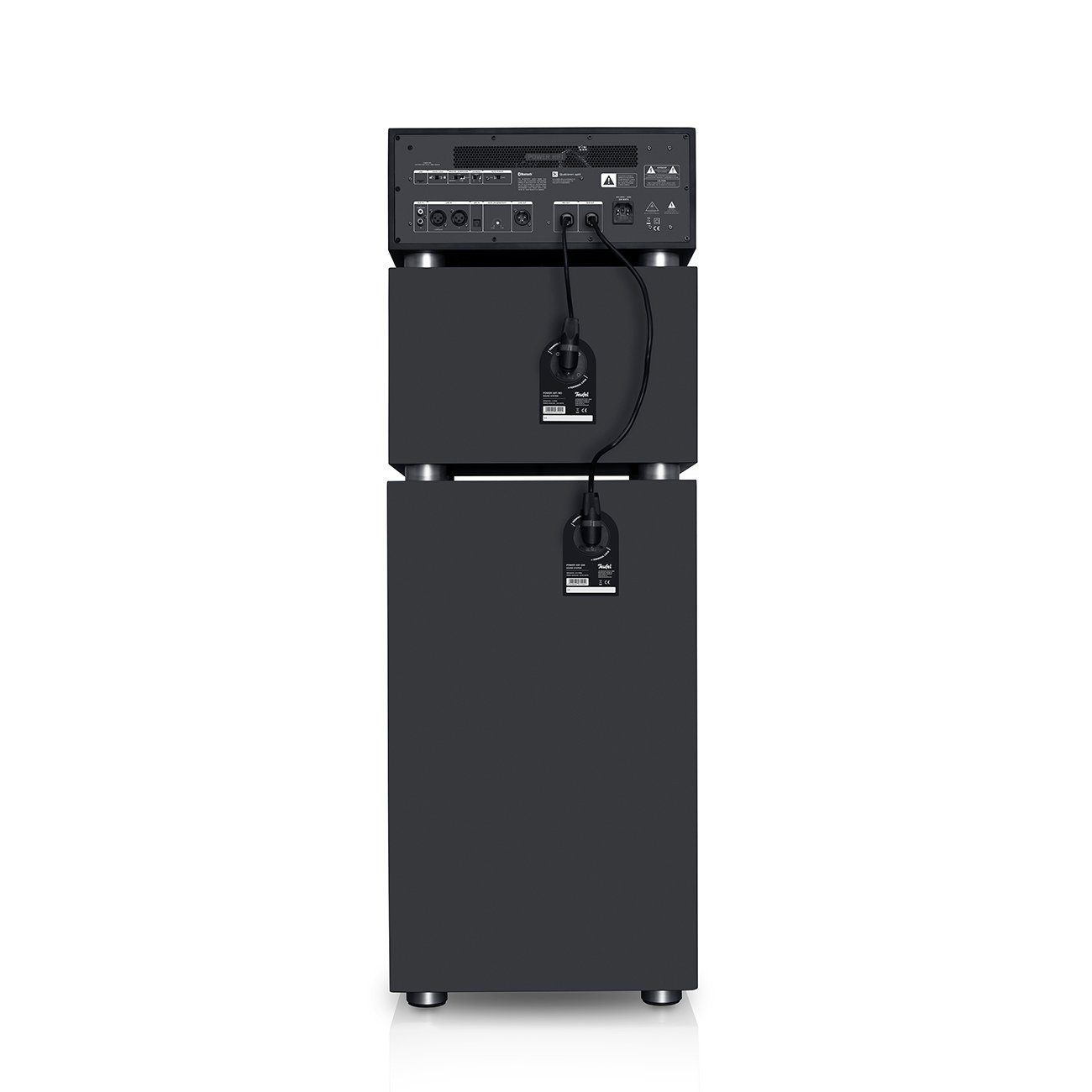 Teufel POWER HIFI Stereo-Set Lautsprechersystem (Bluetooth, 440 W, Kompatibel mit Amazon Alexa und Google Nest)