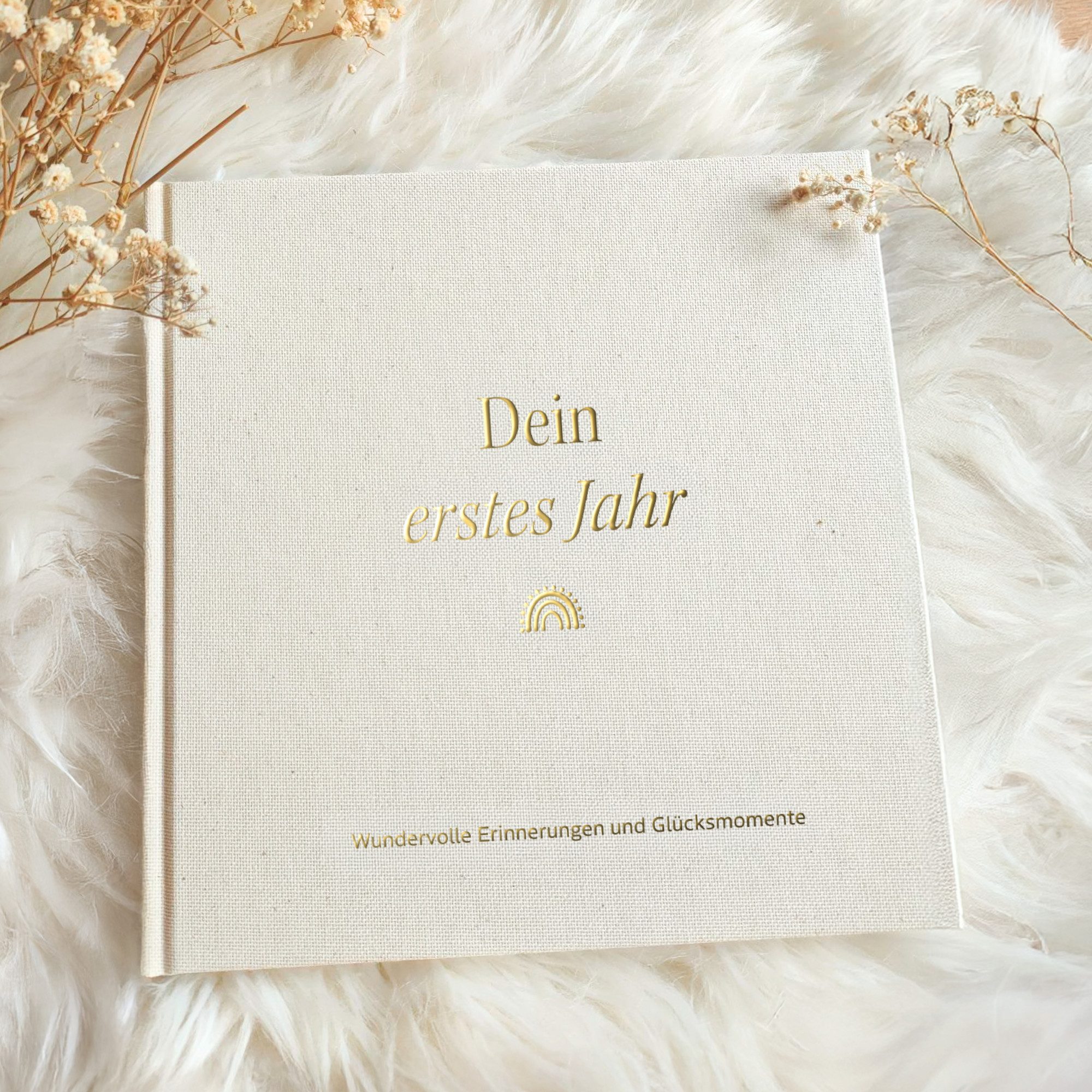 Tagebuch Baby 'Mein erstes Jahr', Erinnerungsbuch Baby