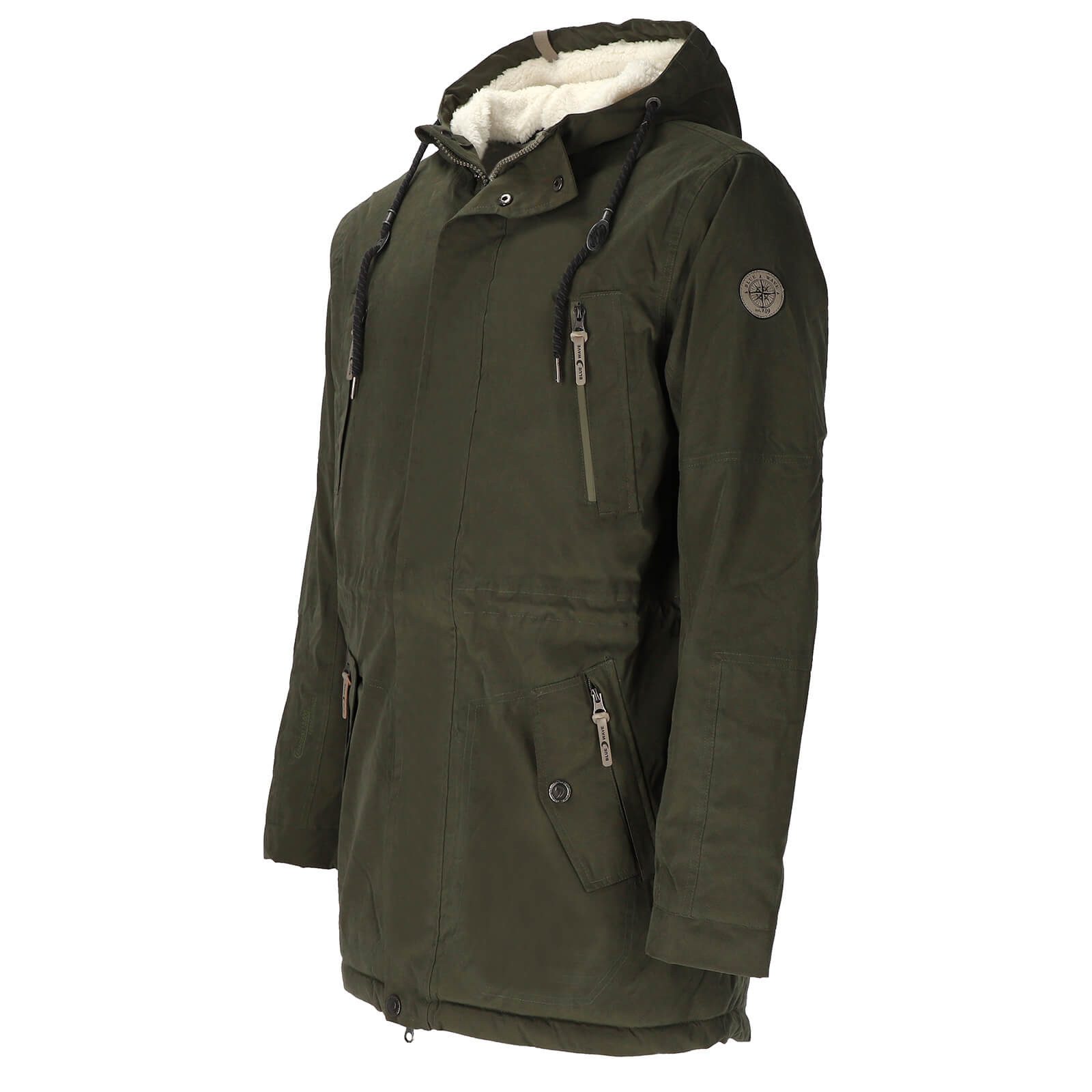 Blue Wave Funktionsmantel Herren Funktionsparka Jacke Kuddel - Parka Winter günstig online kaufen