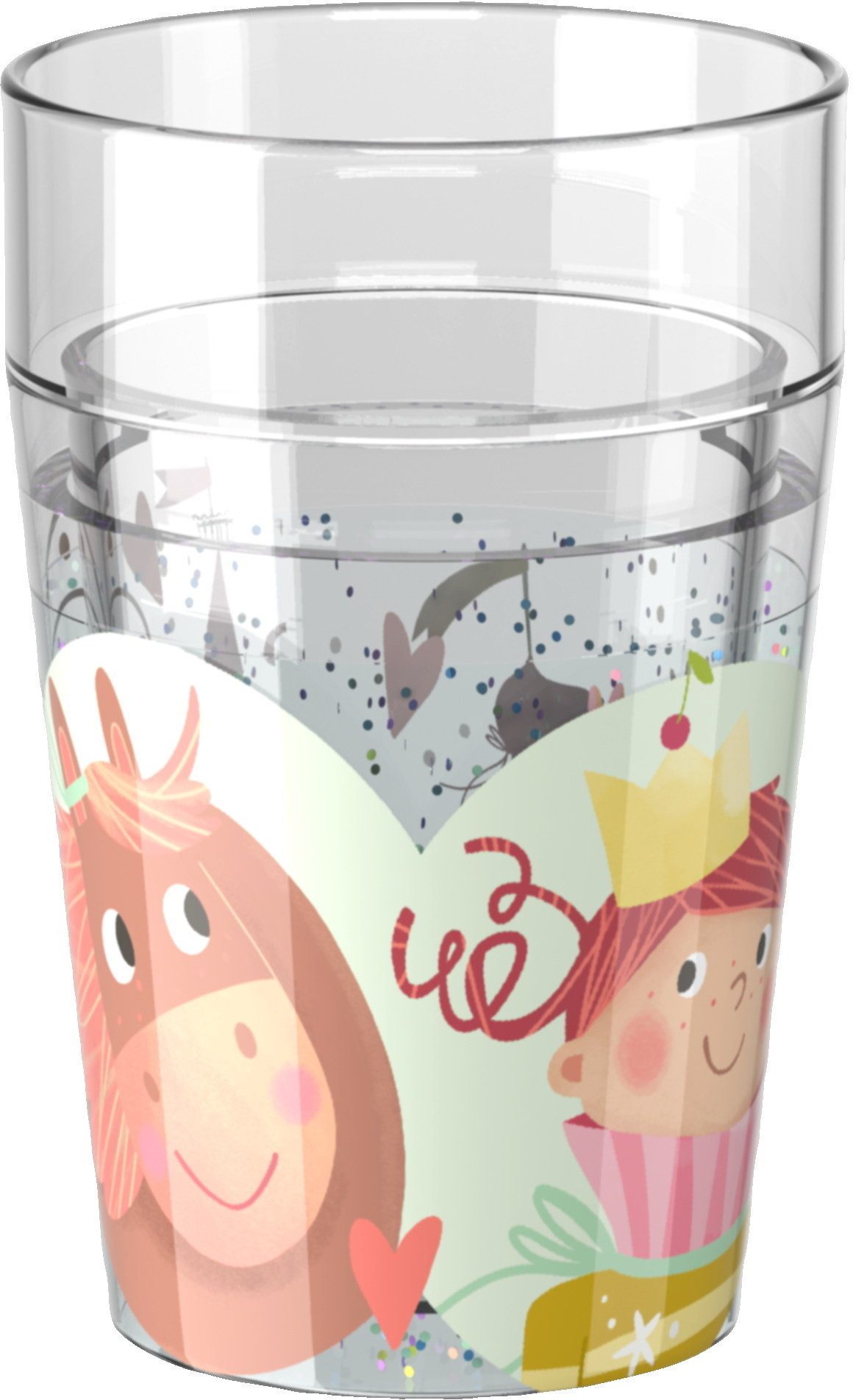 Haba Kinderbecher Essen & Trinken Кружки Glitzerbecher Prinzessin & Pferd 2 2012447005