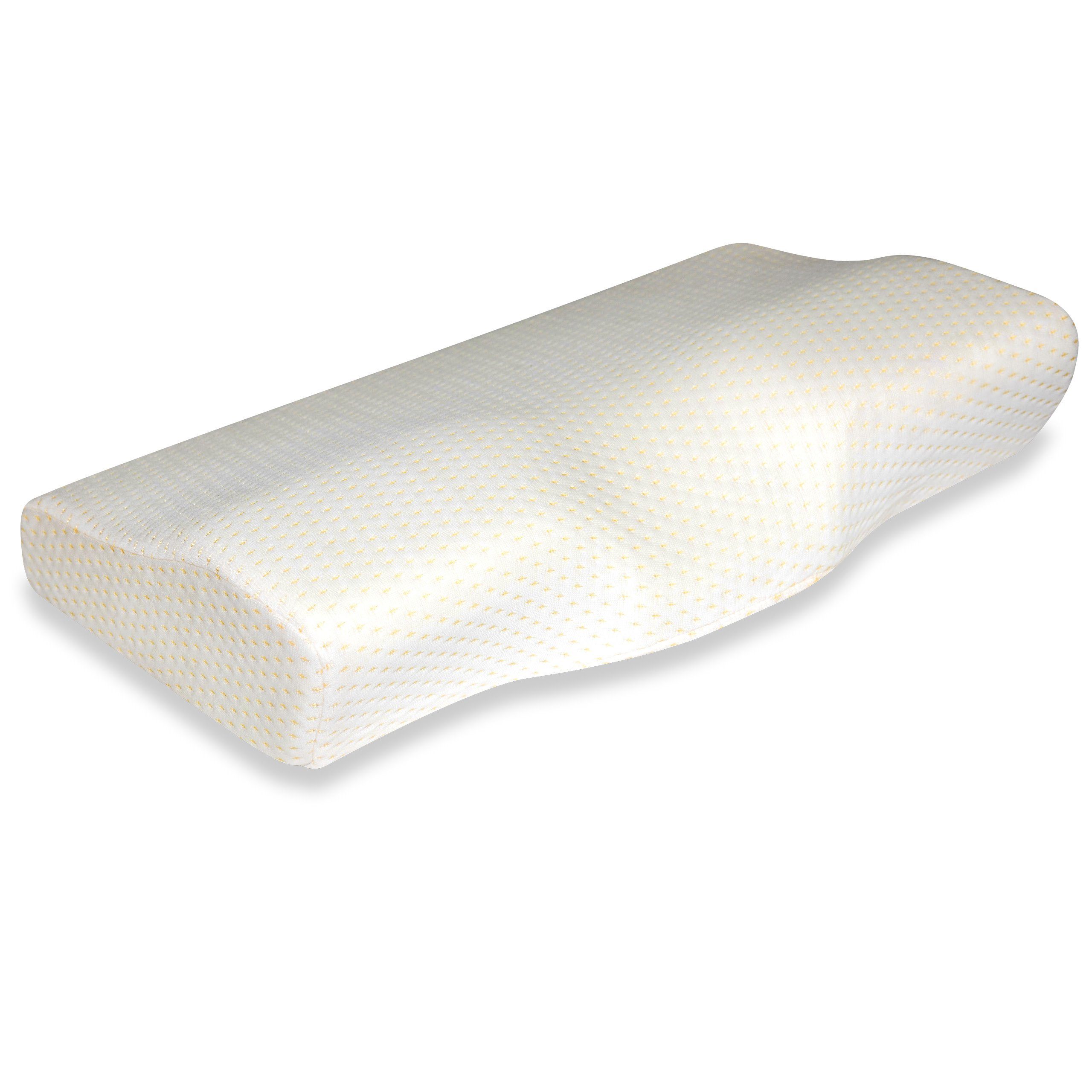 Vitabo Nackenkissen ergonomisches Nackenstützkissen aus Viscoschaum, 50x30 cm, 1-tlg.