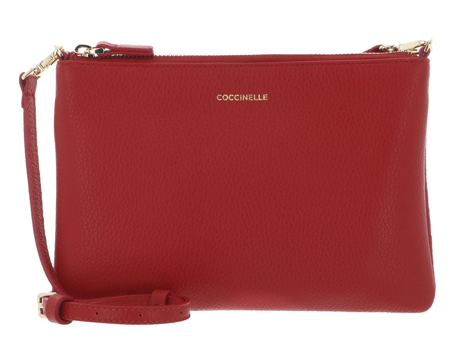 COCCINELLE Umhängetasche Crossbody Bag, aus echtem Rindsleder