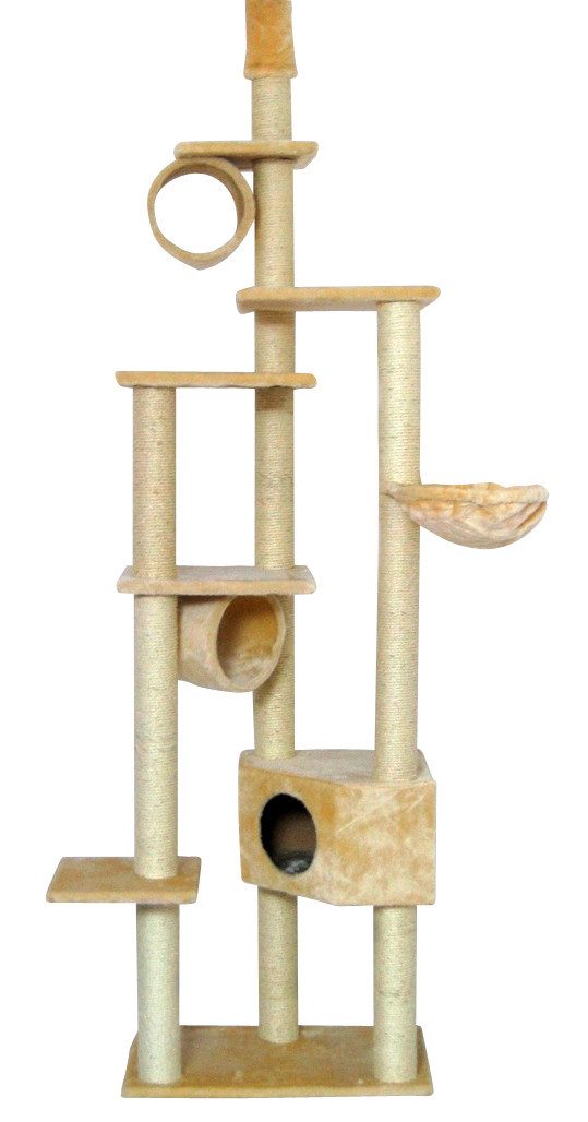 Rohrschneider Kratzbaum Kratzbaum Cherry Katzenbaum grau oder beige