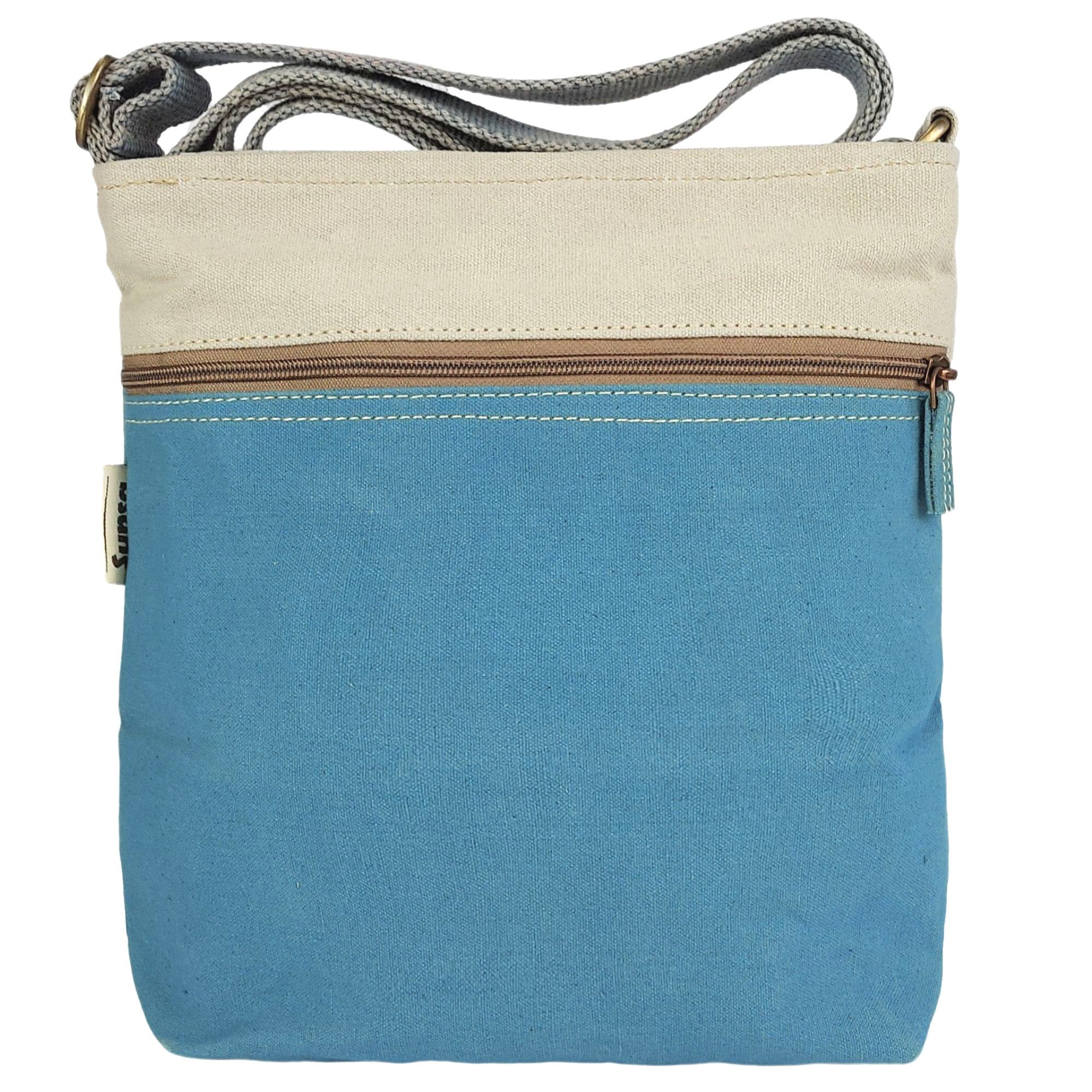 Sunsa Umhängetasche Damen Umhängetasche, blaue Maritim Schultertasche, vega günstig online kaufen