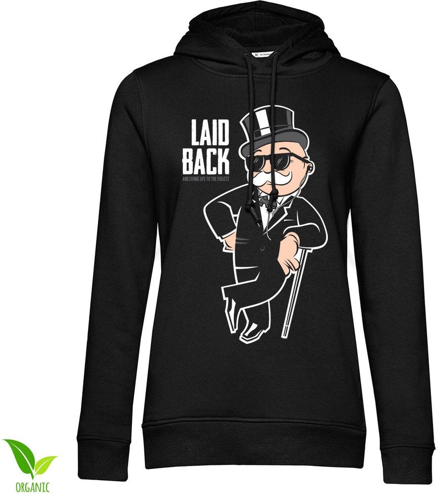 Monopoly Hoodie Mr Monopoly Laid Back Girly Hoodie