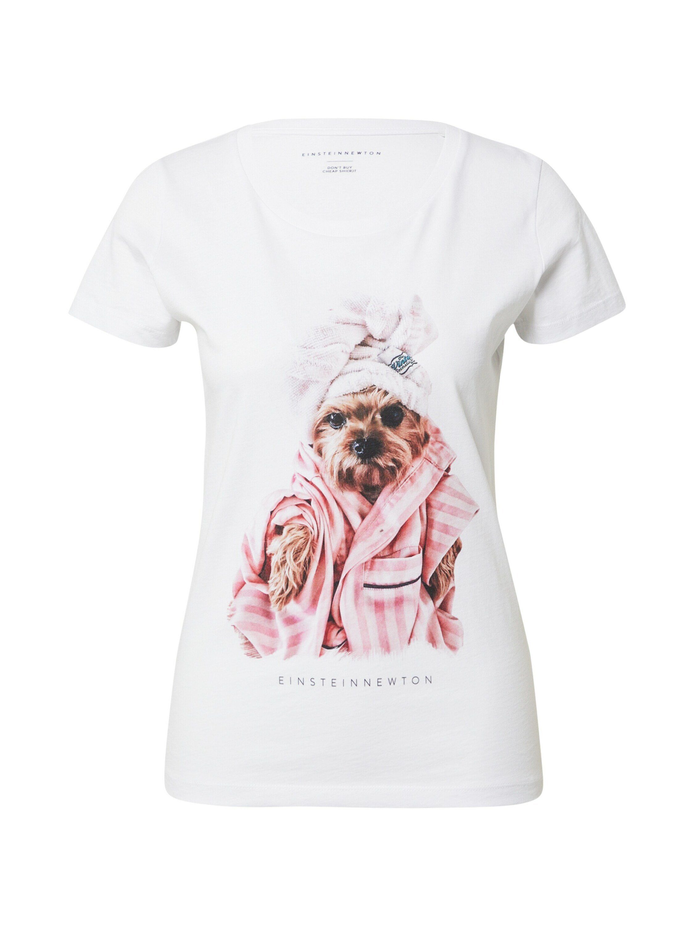 (1-tlg) Plain/ohne & NEWTON Hund Details EINSTEIN T-Shirt