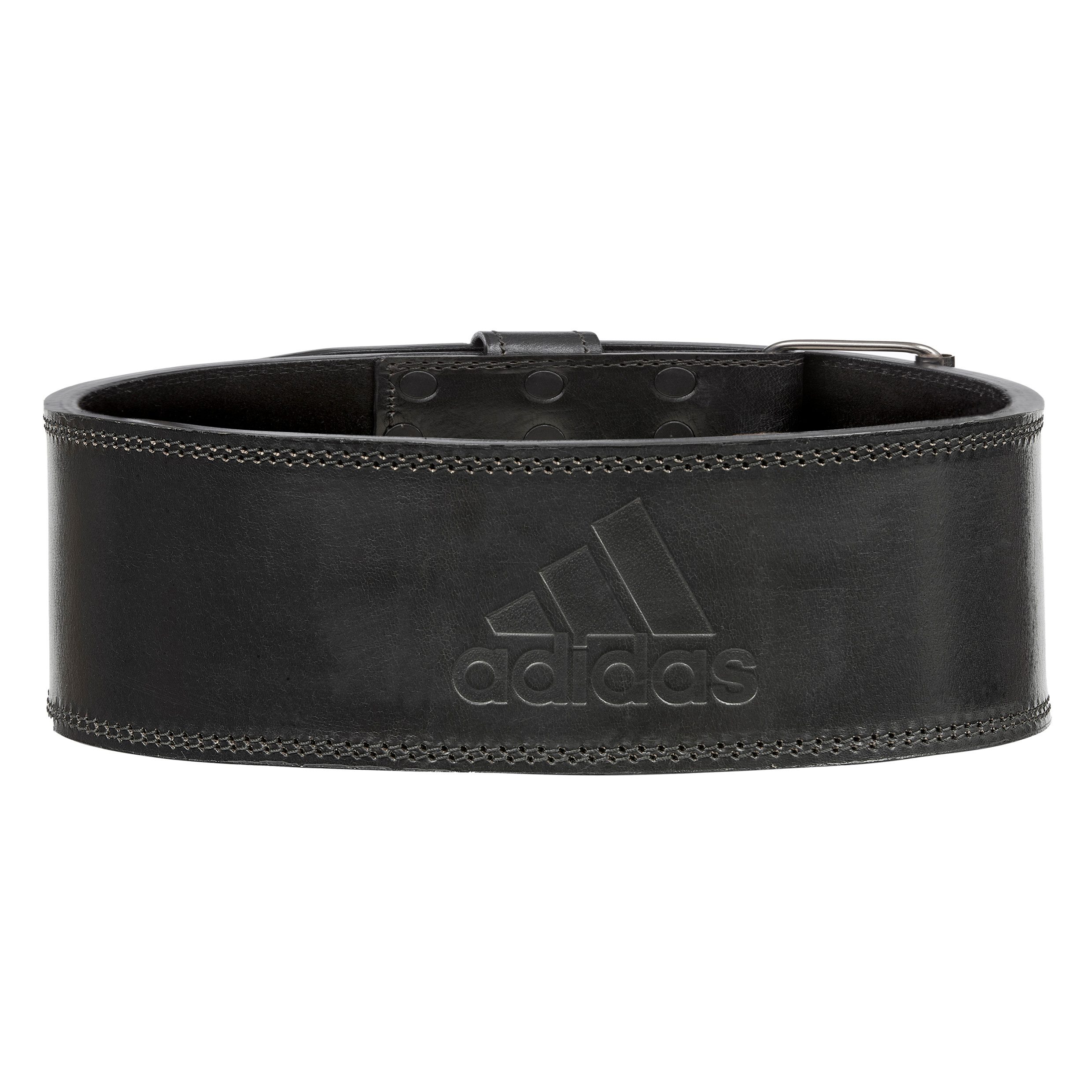 Rückenbandage Adidas Training - Leder-Gewichthebergürtel
