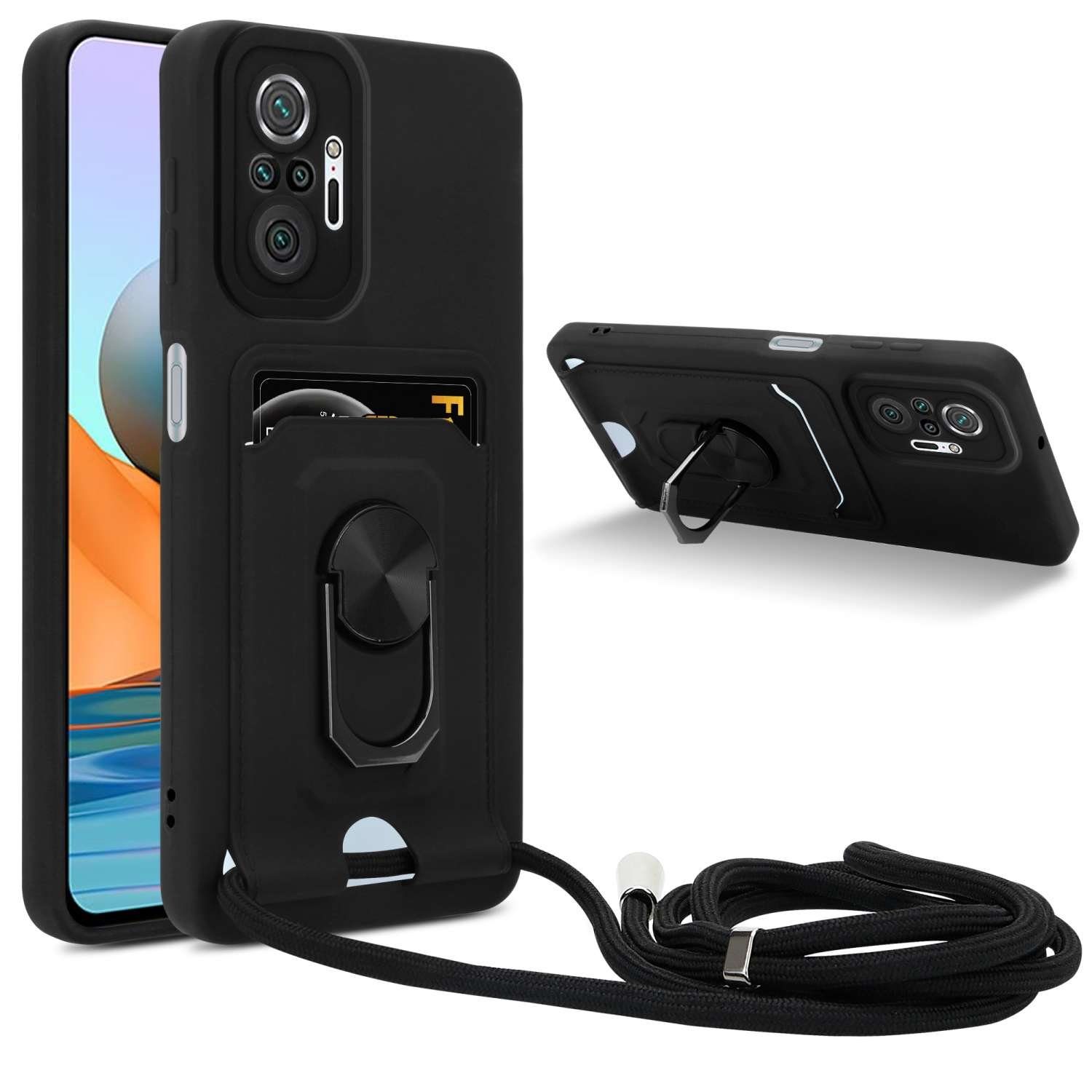 Cadorabo Handykette für Xiaomi RedMi NOTE 10 PRO Xiaomi RedMi NOTE 10 PRO, Handykette mit Standfunktion Schutzhülle