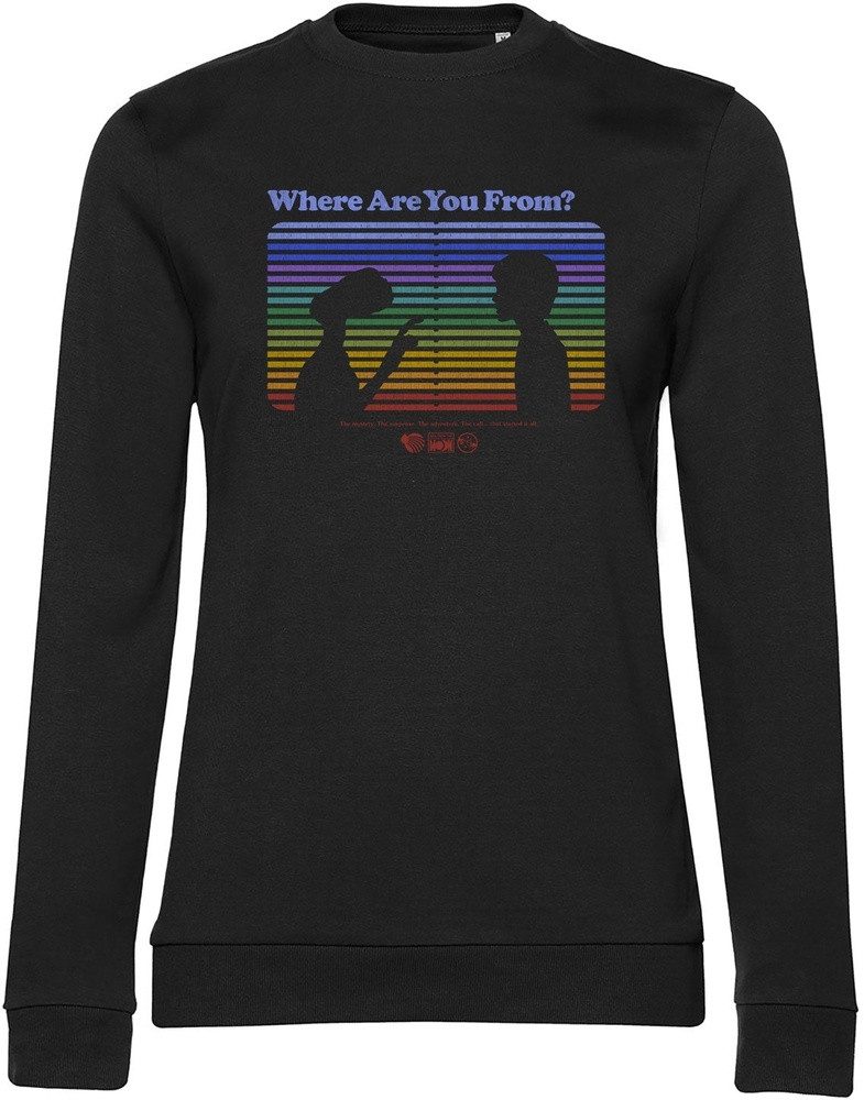 E.T. Rundhalspullover E.T. - Where Are You From Girly Sweatshirt
