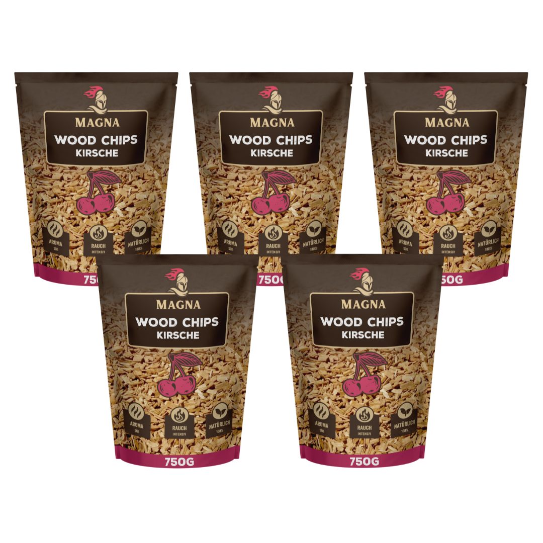 Magna Räucherspäne Wood Chips Set 3,75 KG