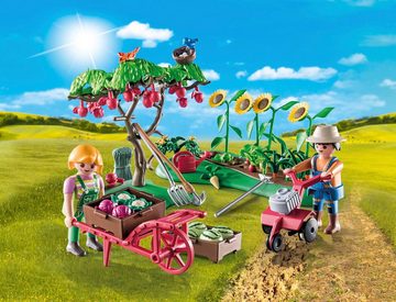 Playmobil® Konstruktions-Spielset Starter Pack, Bauernhof Gemüsegarten (71380), Country, (91 St), teilweise aus recyceltem Material