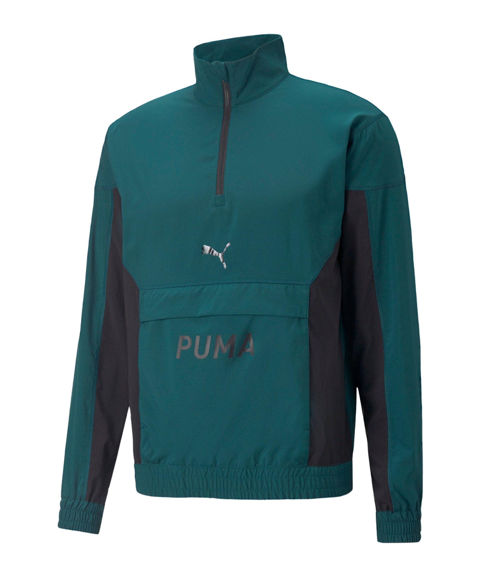 PUMA Lauftop Fit Woven HalfZip Sweatshirt default