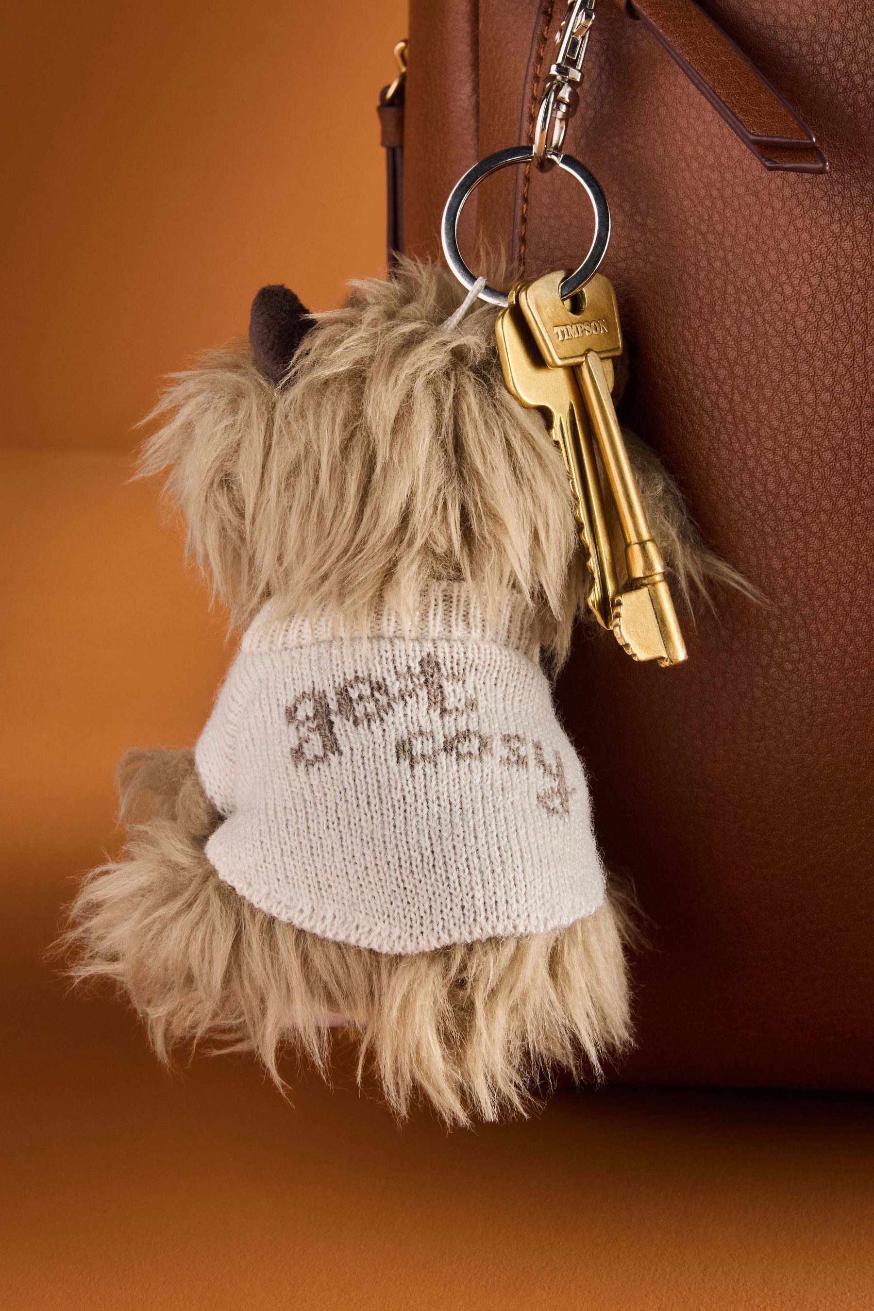 Next Taschenanhänger Schlüsselring mit flauschigem Anhänger (1-St) günstig online kaufen