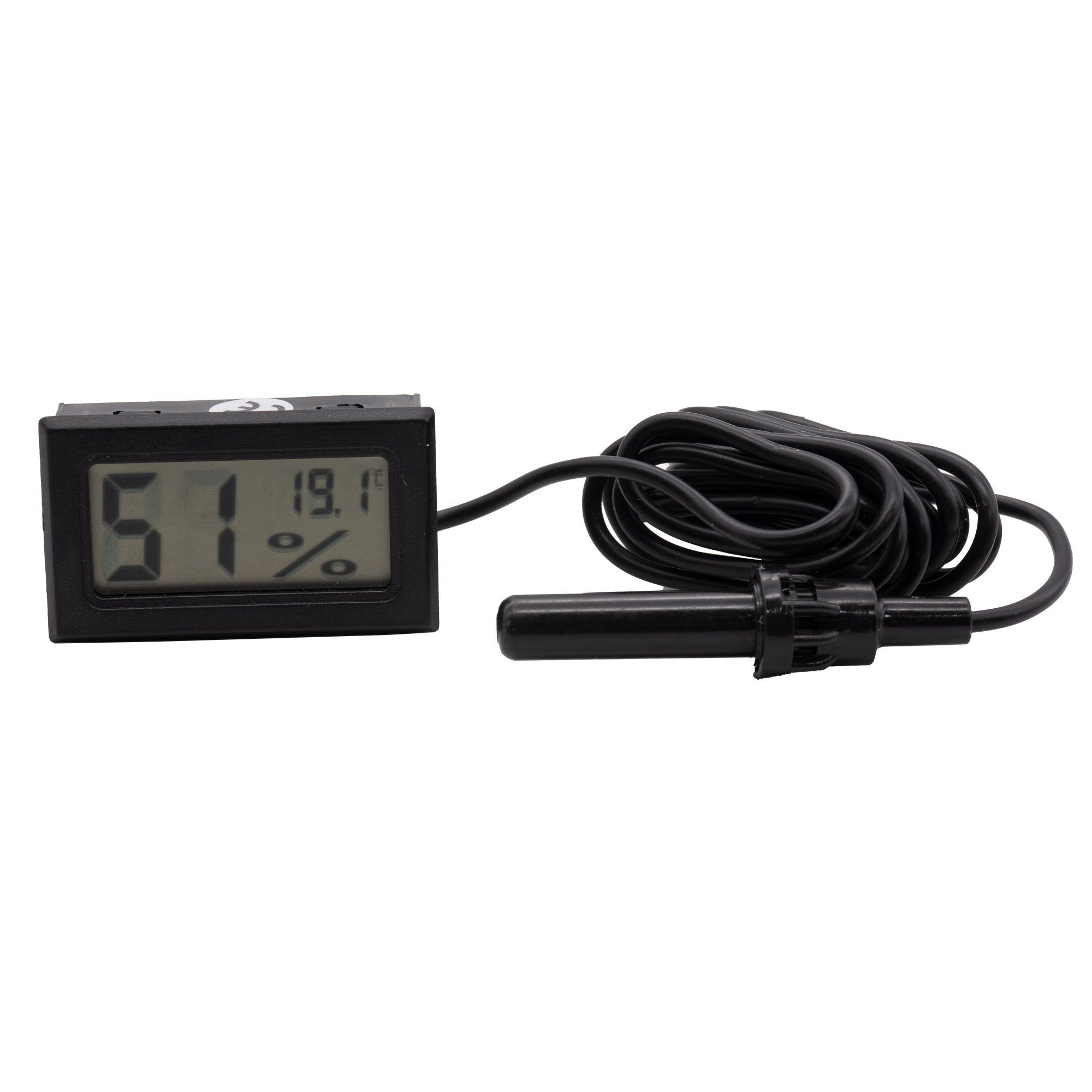 conkor Raumthermometer Thermometer Hygrometer Digital Luftfeuchtigkeit,  1-tlg., Fühler, Raumtemperatur, Mini