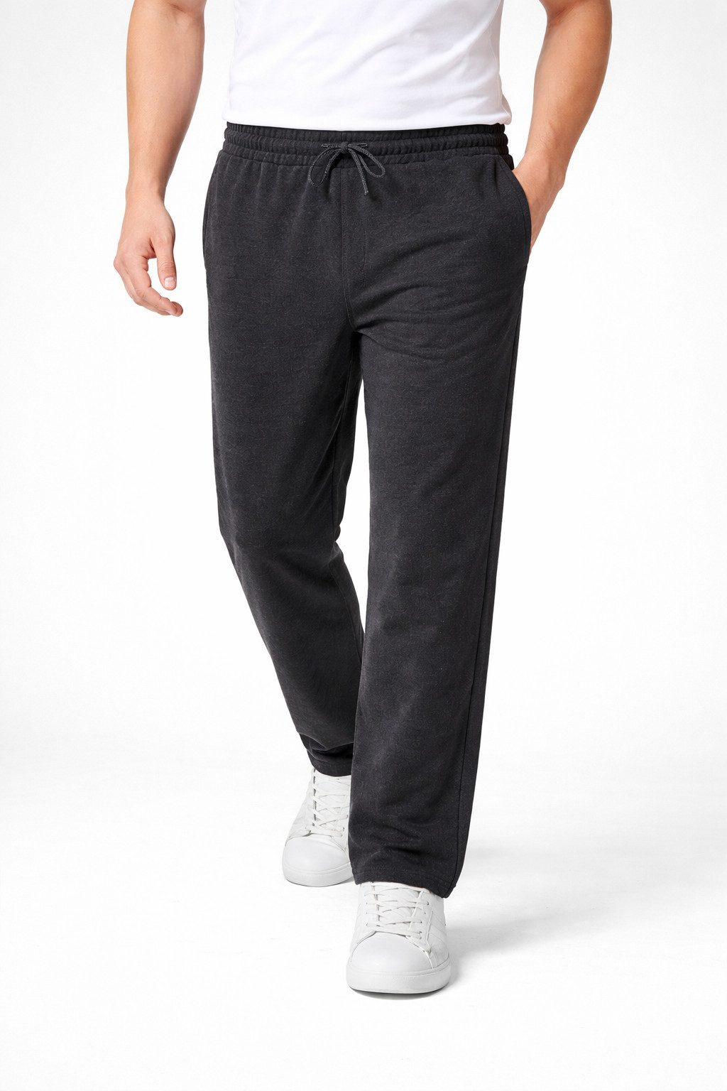 Smith & Solo Jogginghose Herren, Sporthose Trainingshose, Baumwolle Laufhose Elastikbund mit Tunnelzug