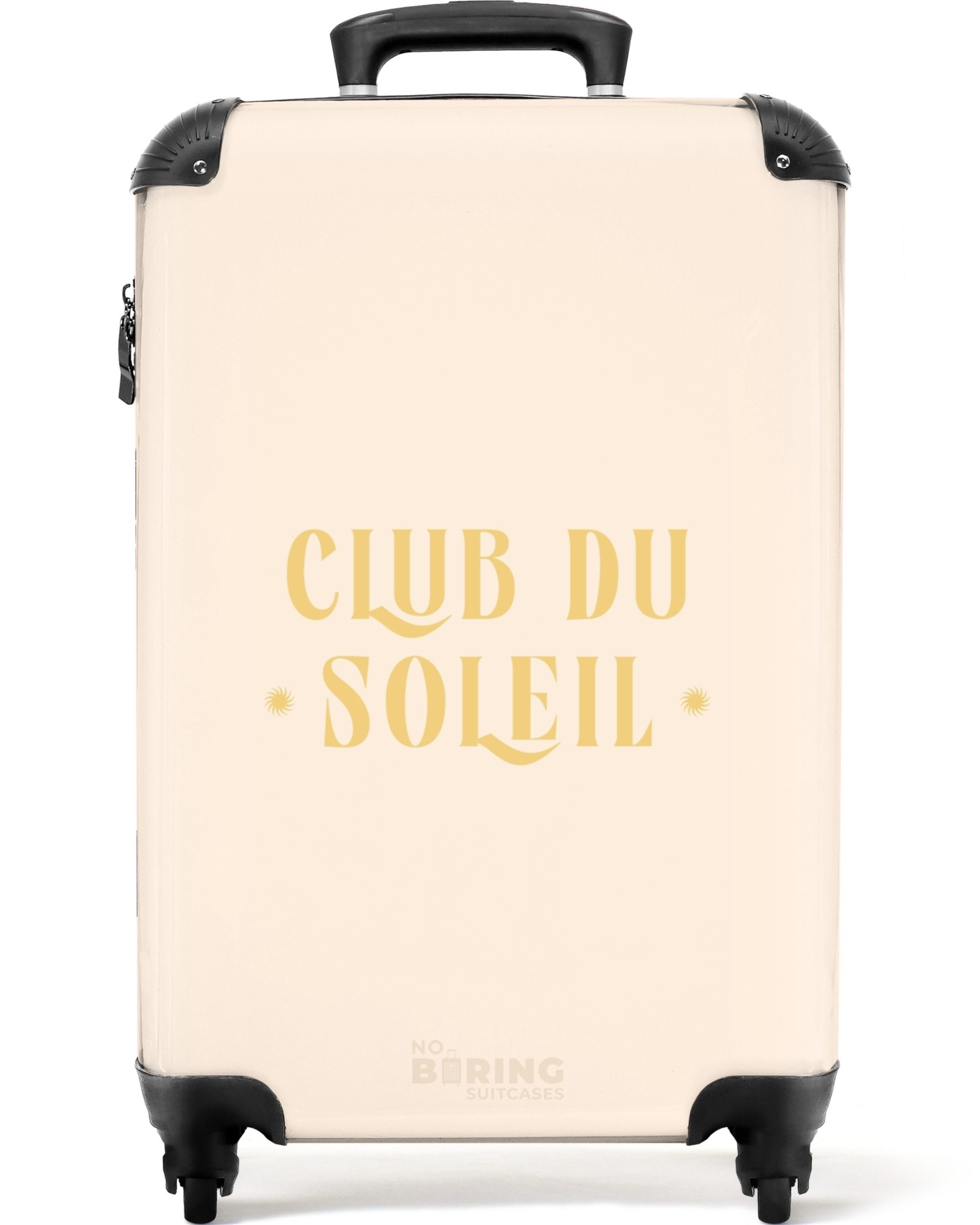 NoBoringSuitcases.com© Hartschalen-Trolley Das Zitat "club du günstig online kaufen