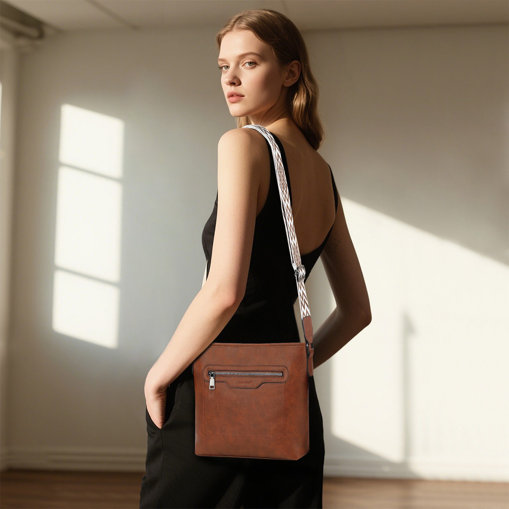 TAN.TOMI Schultertasche Henkeltasche für Damen Modische Umhängetasche Cross günstig online kaufen