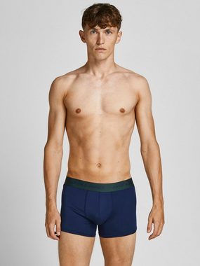 Jack & Jones Boxershorts 3er Pack JACCRESS MICROFIBER TRUNKS Boxershorts (3-St) 3762 in Rot-Dunkelblau