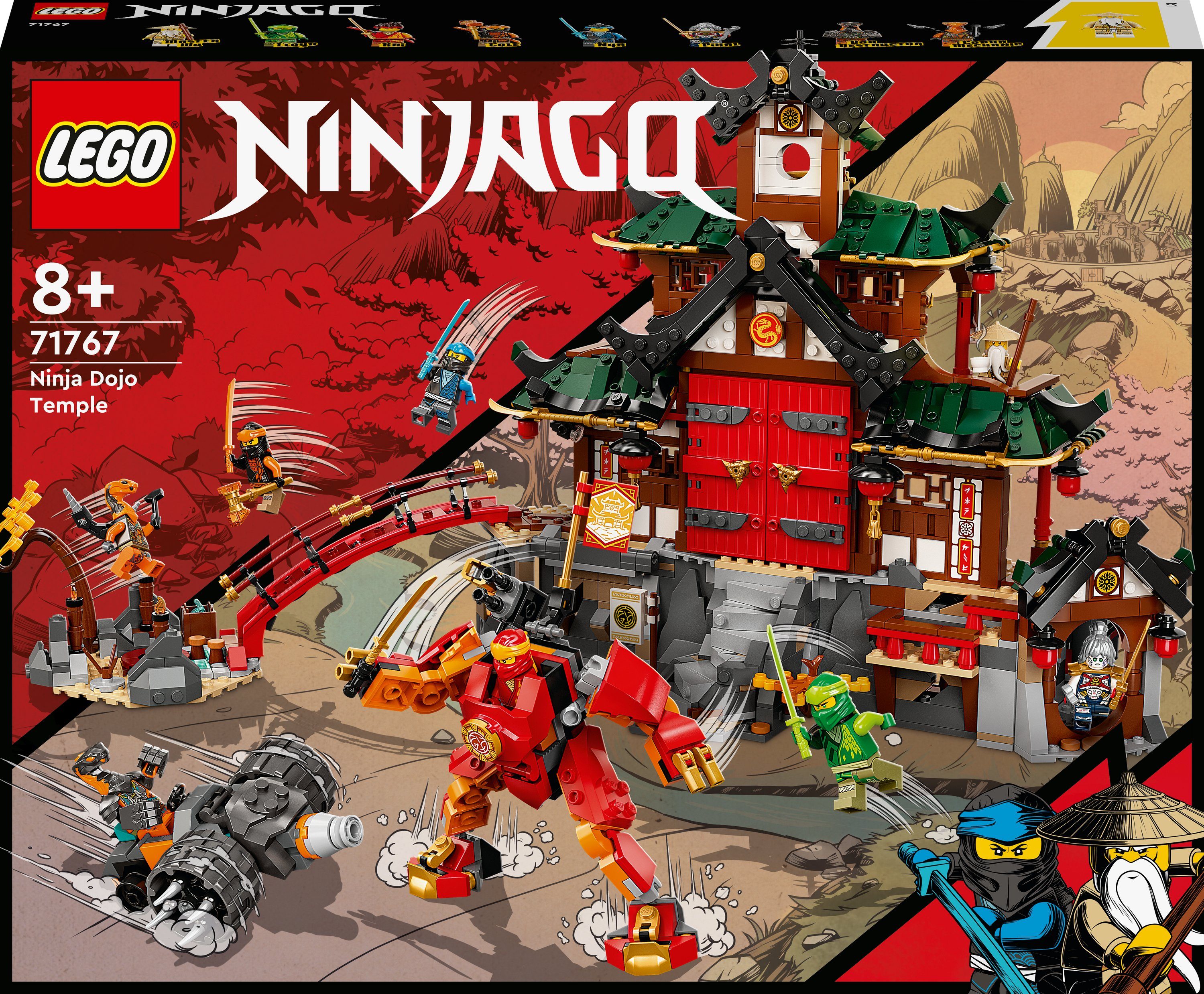 LEGO® LEGO Ninja-Dojotempel Konstruktionsspielsteine