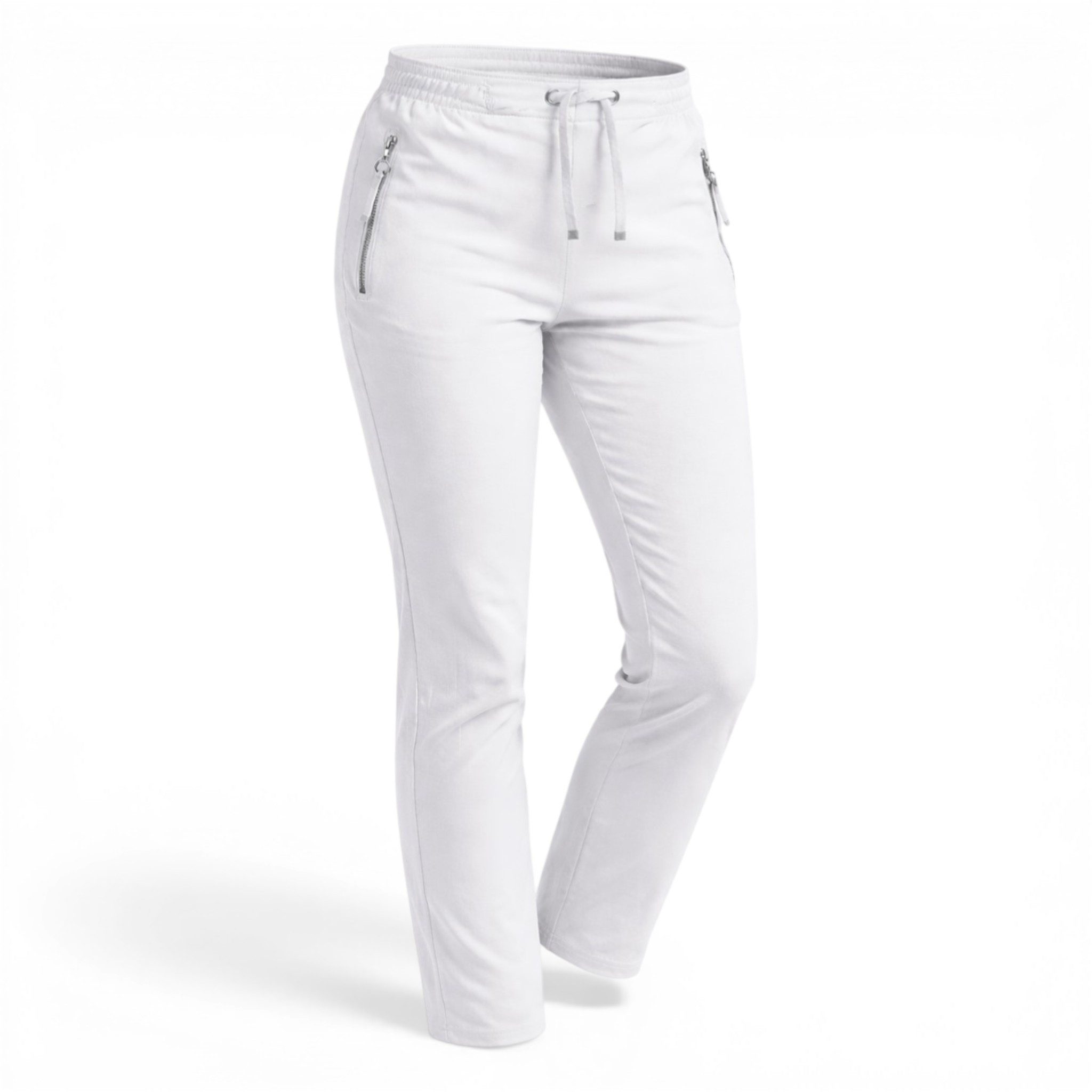 Chinohose Schlupfhose Damen Stretch Hose leichte Sommerhose - Kurzgröße