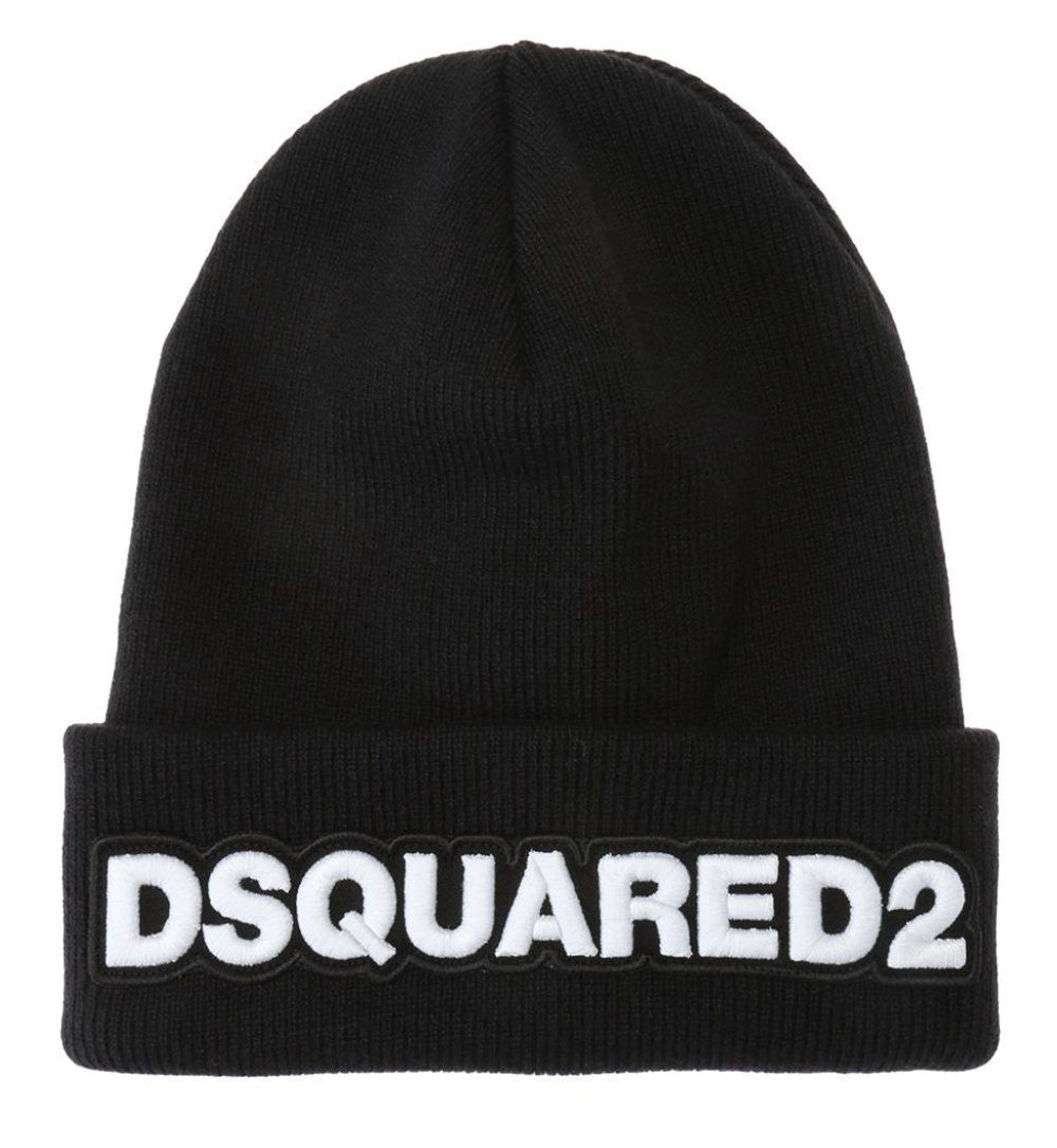 DS-KNM0001-15040001-M063-US-Nero-Bianco Dsquared2 Baseball Cap