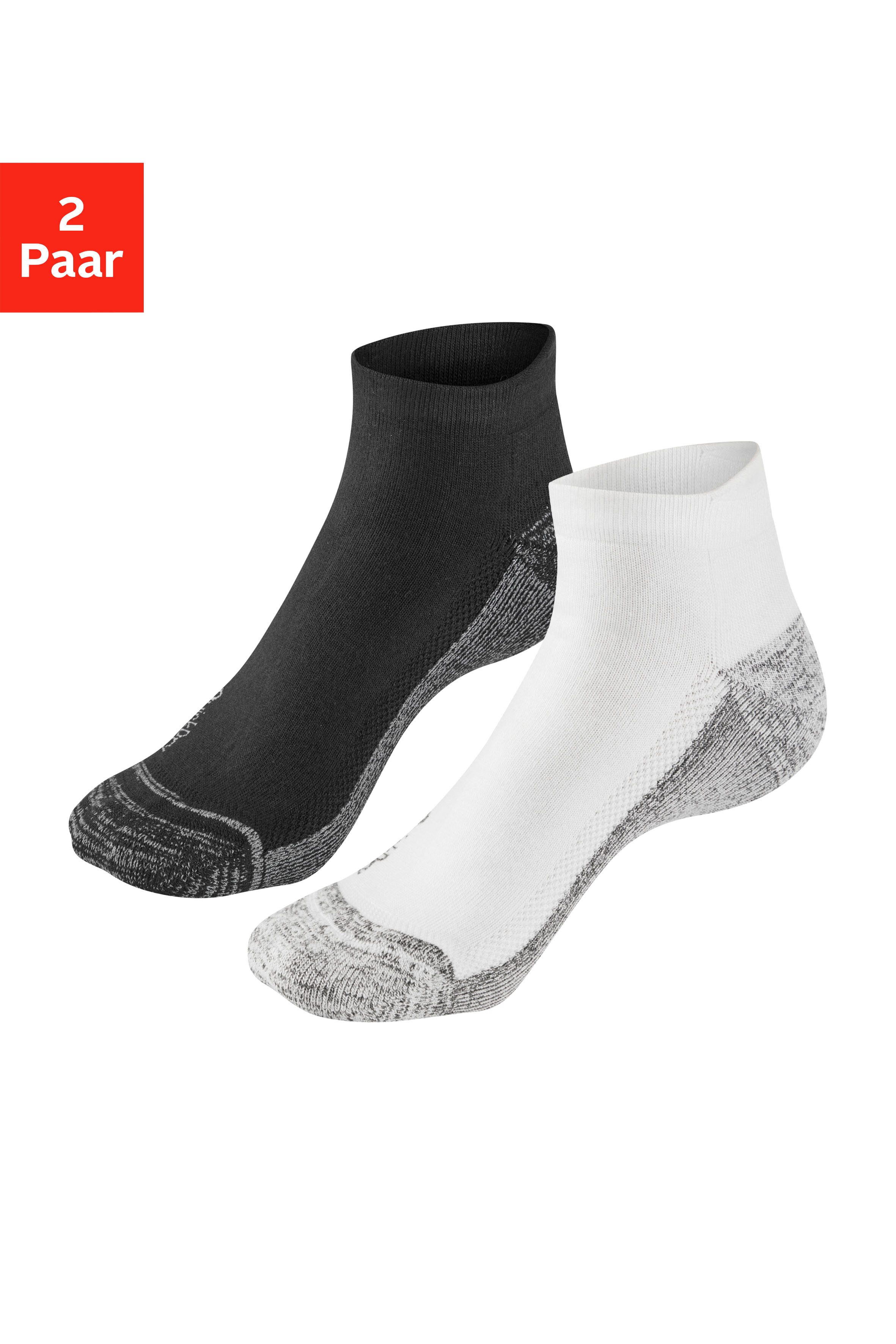 H.I.S Kurzsocken (Packung, 2-Paar) Gepolsterte Golfsocken schnelltrocknend günstig online kaufen