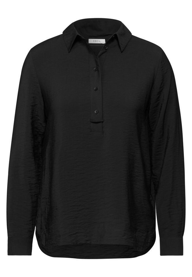 CECIL Langarmbluse - Unifarbene Damenbluse mit günstig online kaufen