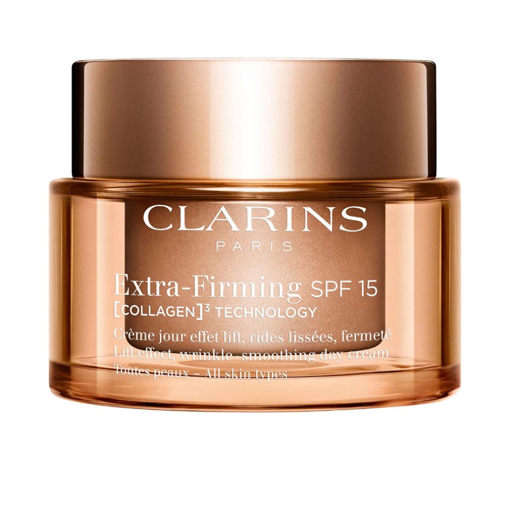 Clarins Gesichtspflege Extra-Firming Jour [Collagen]³ Technologie SPF15 Alle Hauttypen 50ml