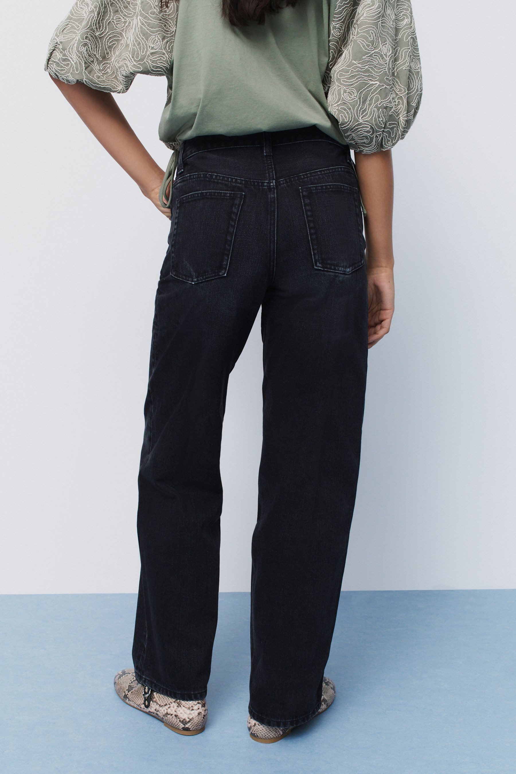 Next Weite Jeans Baggy-Jeans mit weitem günstig online kaufen