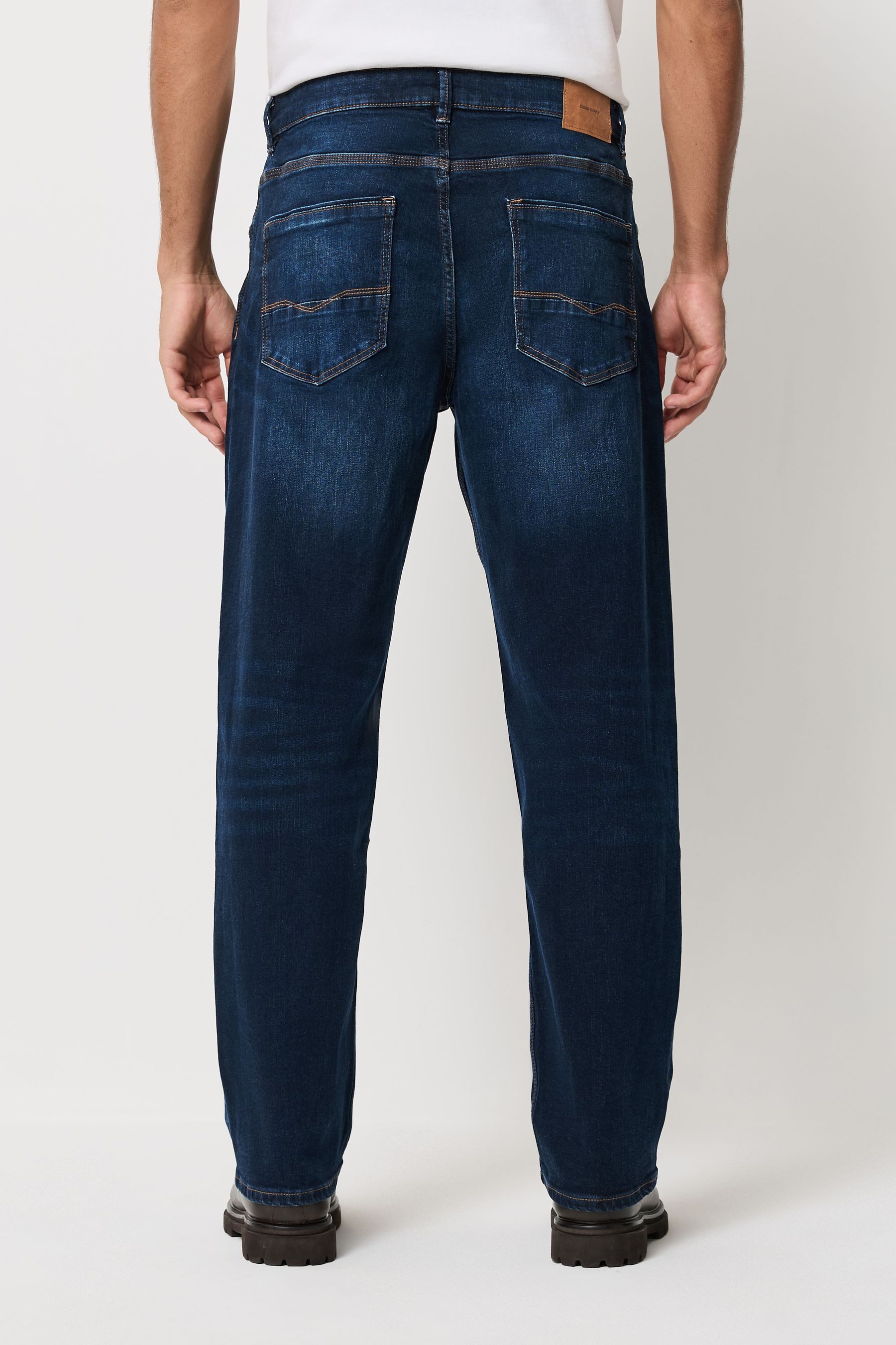 Next Relax-fit-Jeans Authentische Relaxed Fit Denim-Jeans mit Stretch (1-tlg)