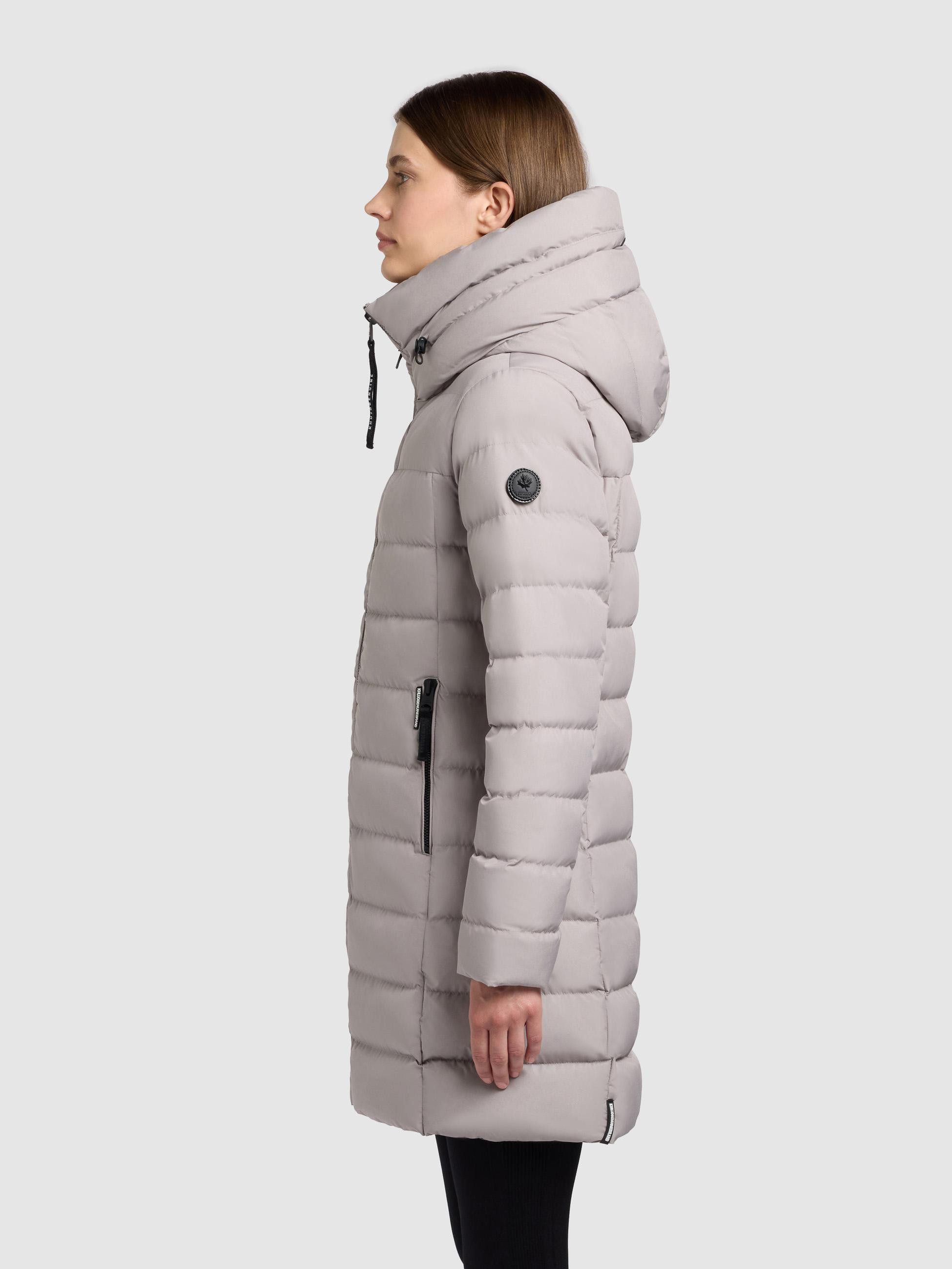 khujo Steppmantel Nekar-YM Gesteppter Wintermantel mit Kapuze