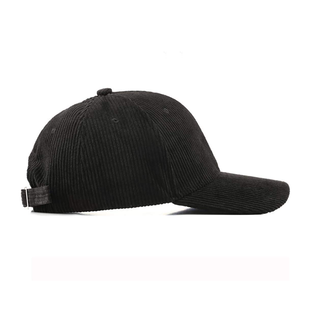 Zaewry Baseball Cap Baseballkappe für Herren und Damen, Aus Cord, verstellbar einfarbig, Unisex, Einheitsgröße, Sonnenmütze – Bild 4 von 5