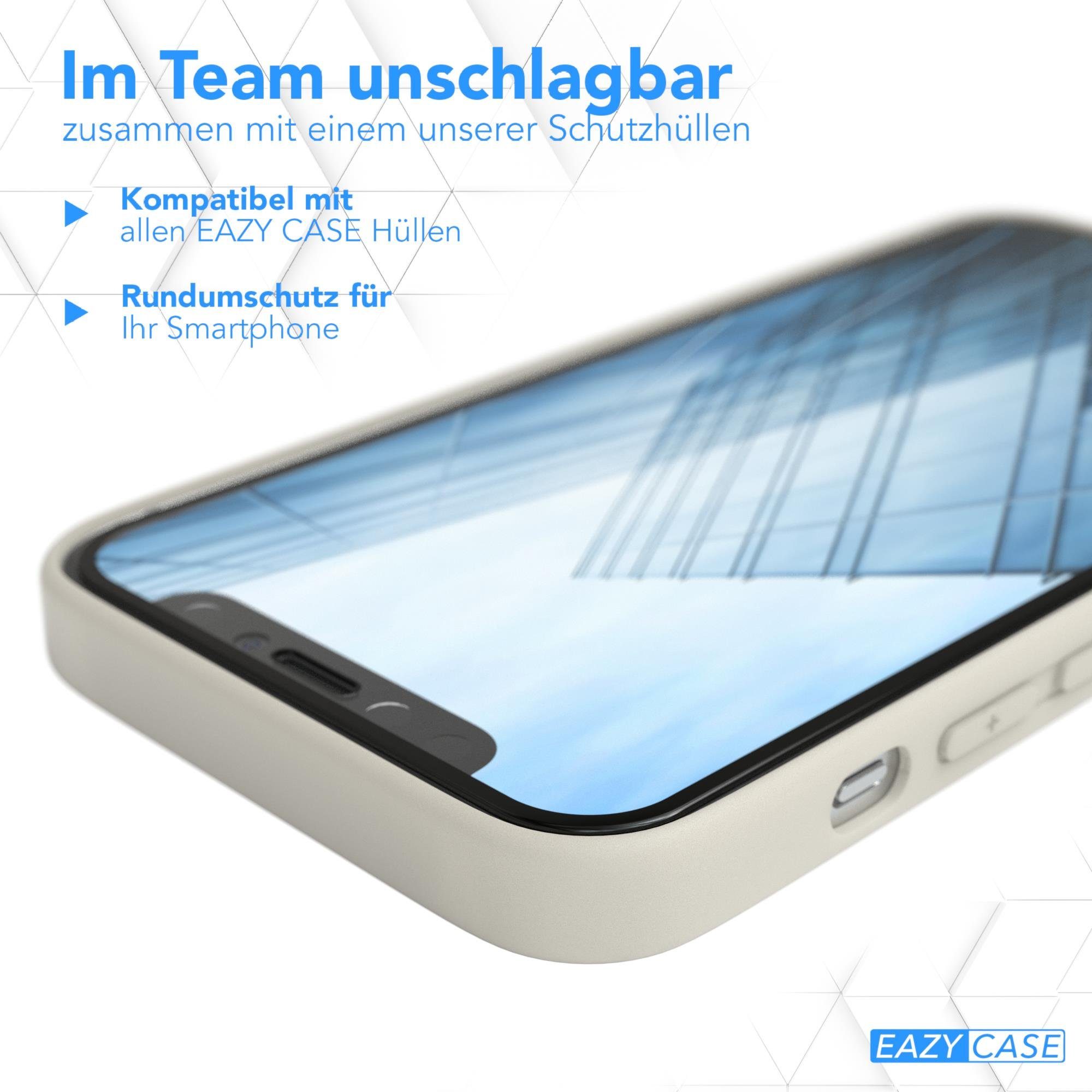 EAZY CASE Displayschutzfolie 2x Schutzglas für Apple iPhone 12 Mini, Bildschirmschutz Display Glasfolie 5,4 Zoll Panzerglas Glas 9H Folie – Bild 4 von 5