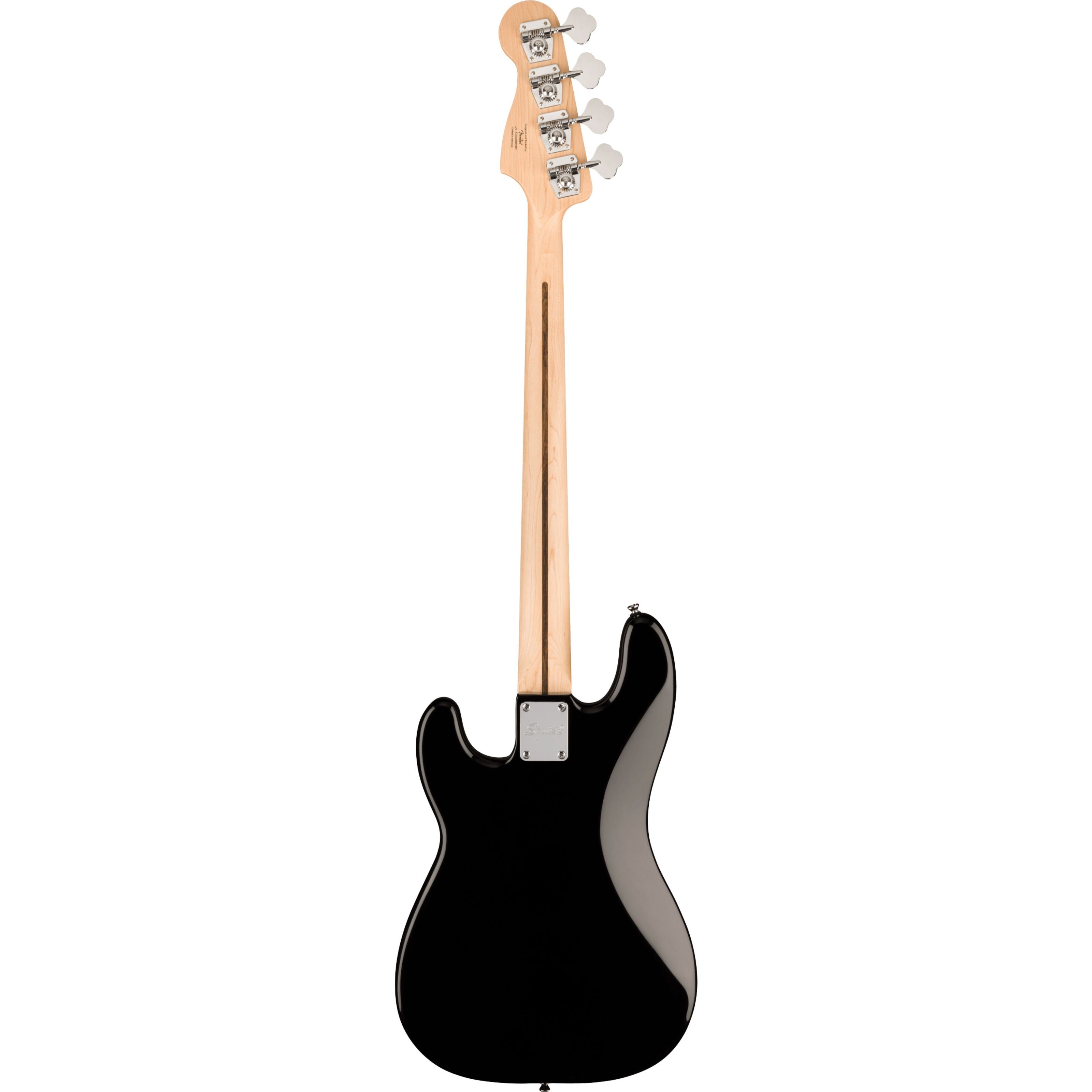 Squier E-Bass, E-Bässe, 4-Saiter E-Bässe, Sonic P-Bass IL Black - E-Bass