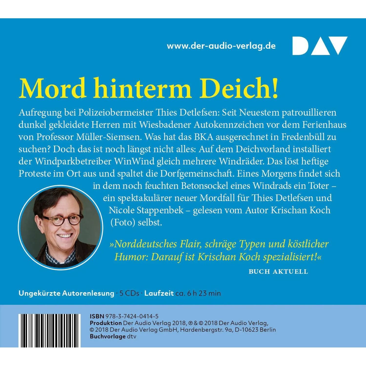 Der Audio Verlag Hörspiel Pannfisch für den Paten. Ein Küstenkrimi