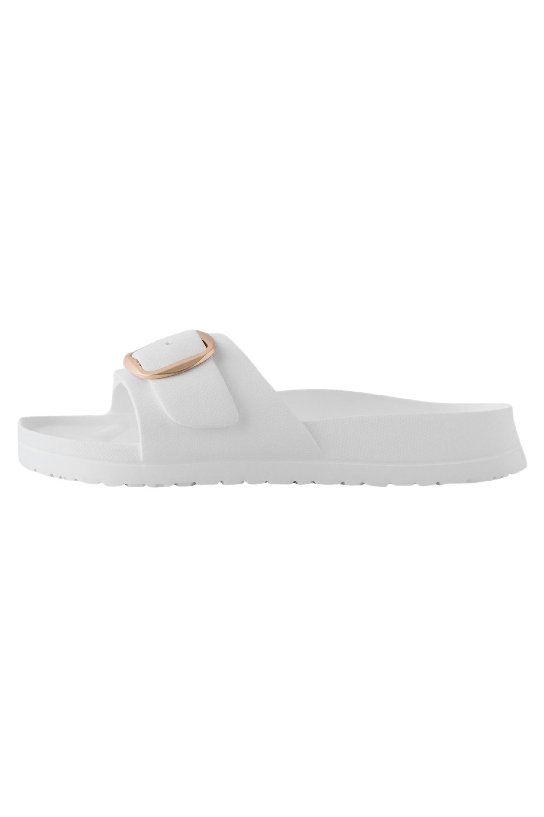 Next Flache Strandsandalen mit einem Riemen Sandale